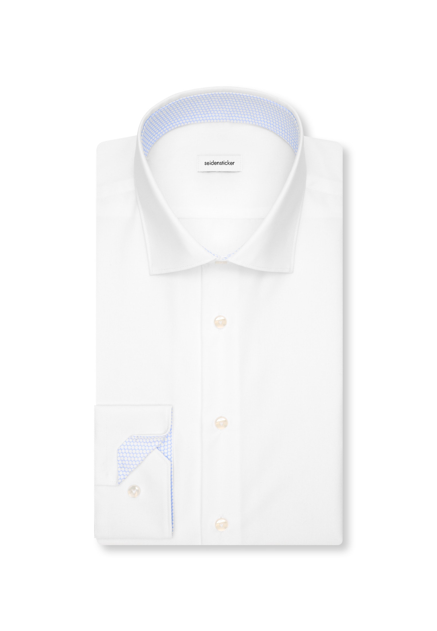 seidensticker Businesshemd »Schwarze Rose« Slim 1/1 Kentkragen Uni