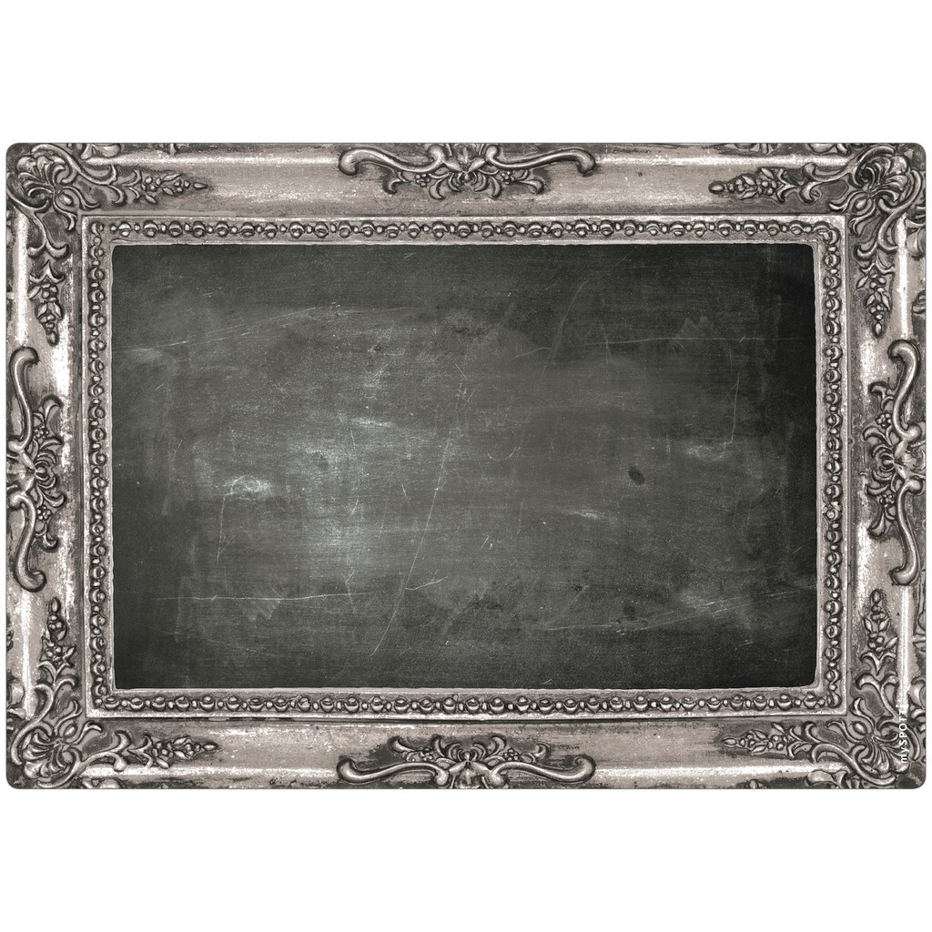 MySpotti Küchenrückwand »memo, Frame silver«