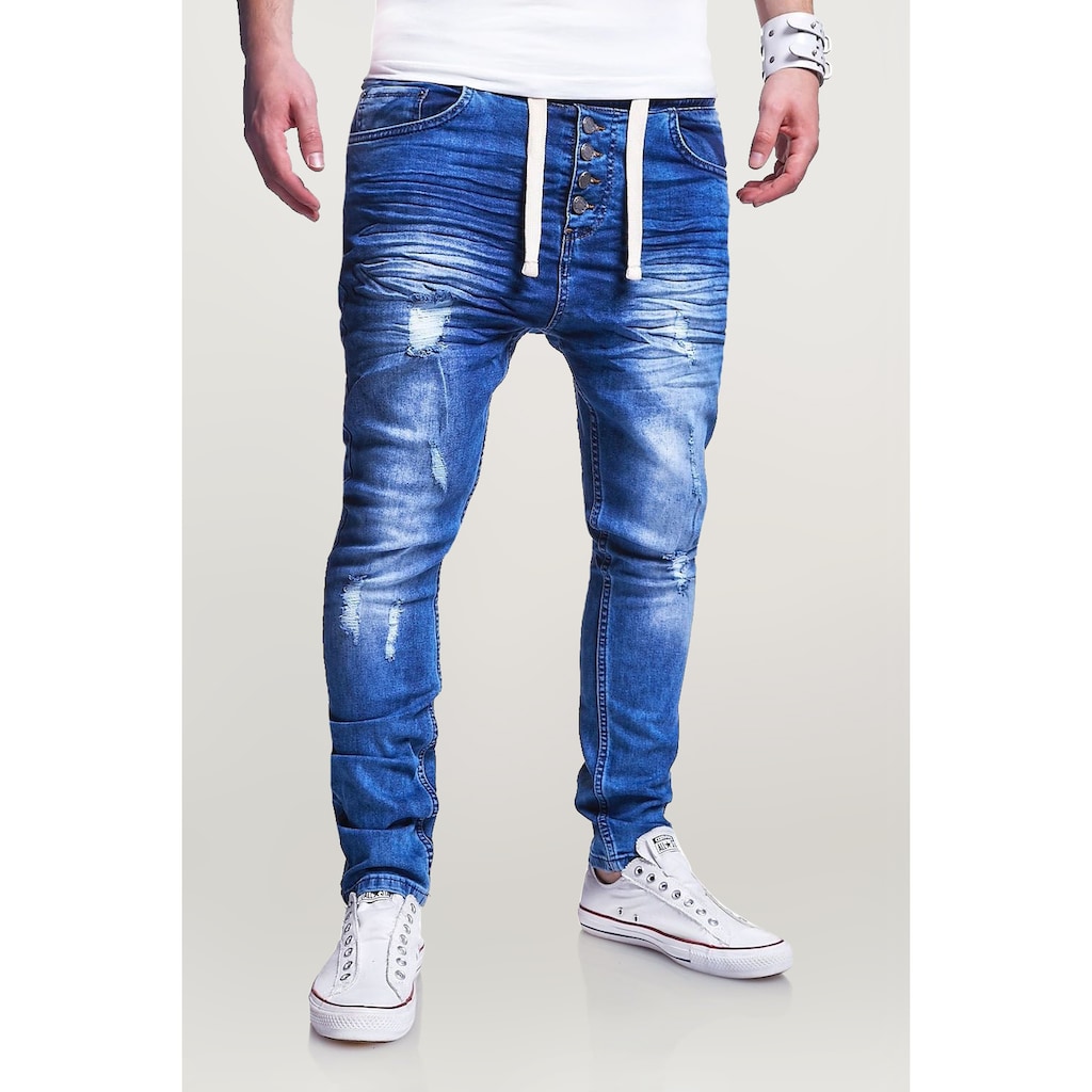 behype Slim-fit-Jeans »Mood«