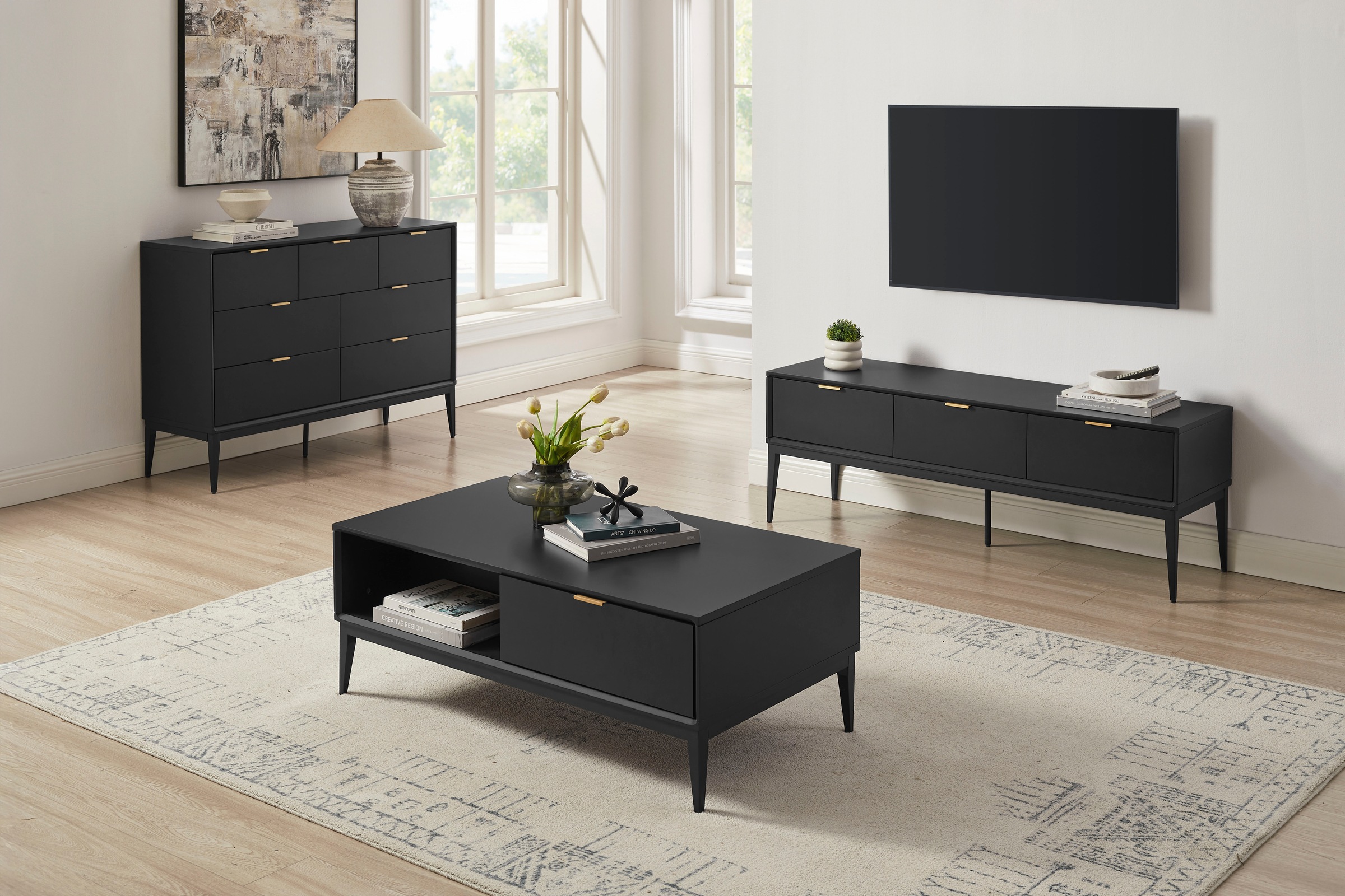 Leonique Couchtisch "Lavisha" Eisengestell und FSC-zertifiziertes Holz, Bre günstig online kaufen