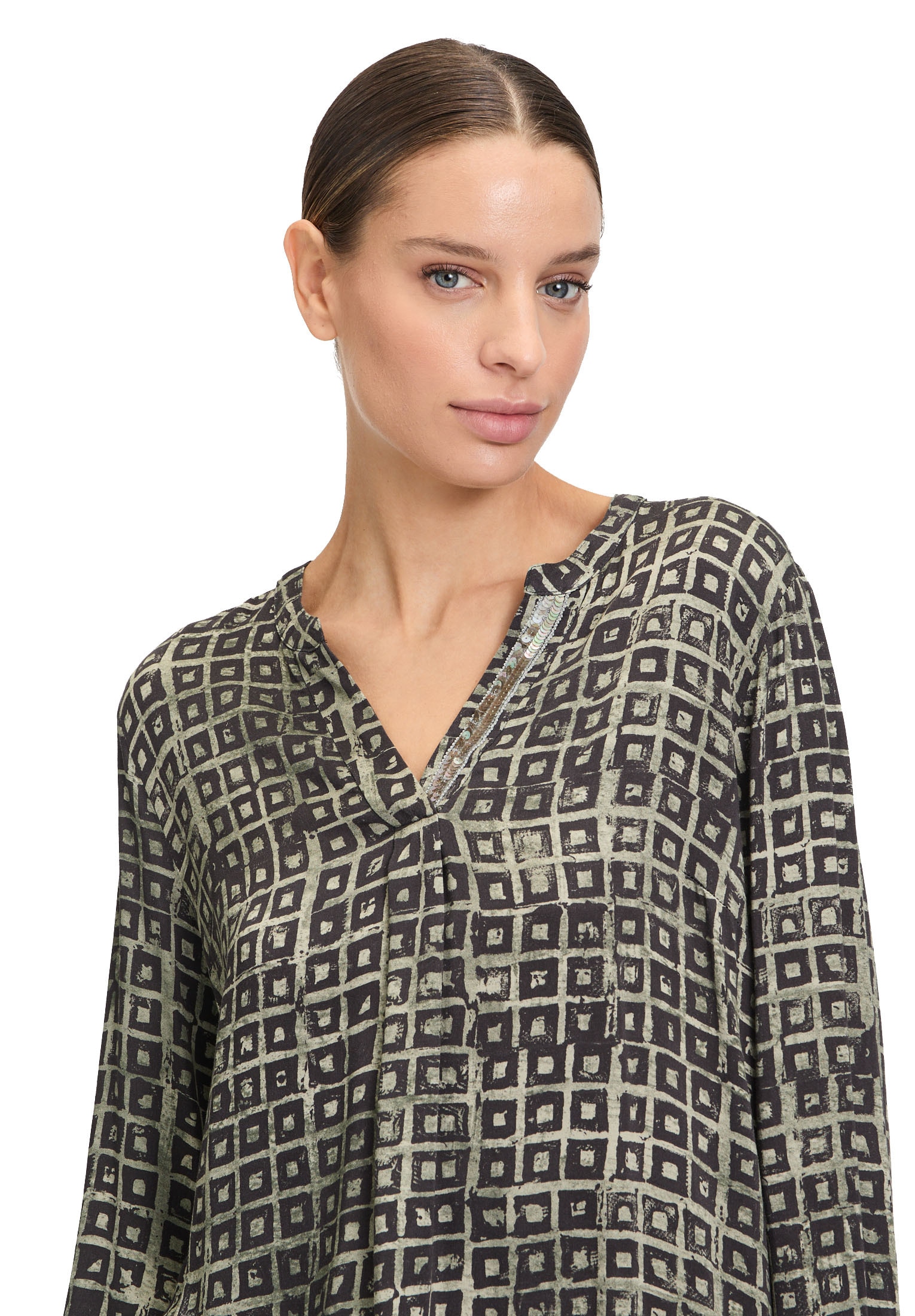 Cartoon Shirtbluse »Cartoon Damen Blusenshirt mit Muster«