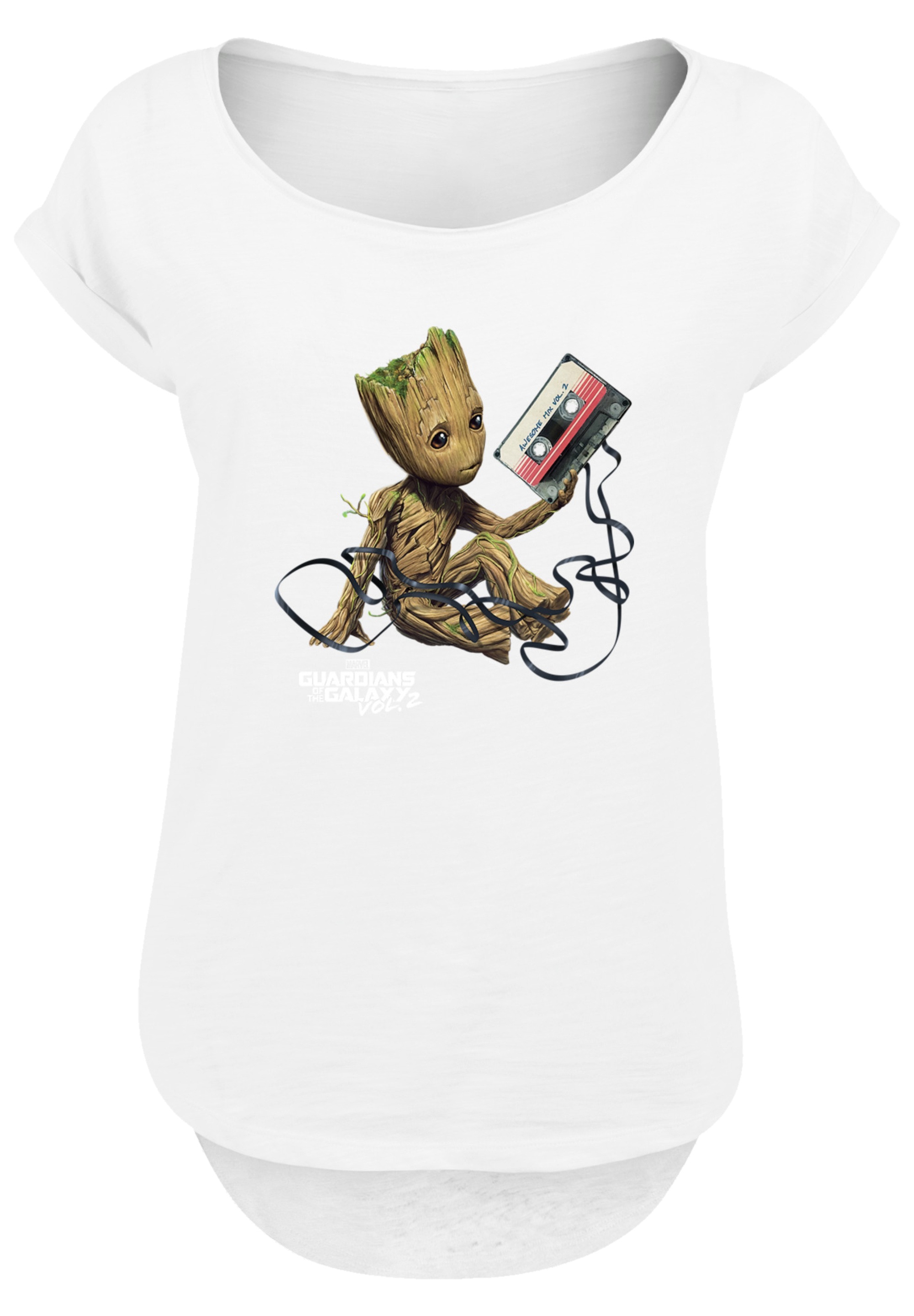 F4NT4STIC T-Shirt "Marvel Guardians Of The Galaxy Vol2 Groot Tape" Premium günstig online kaufen