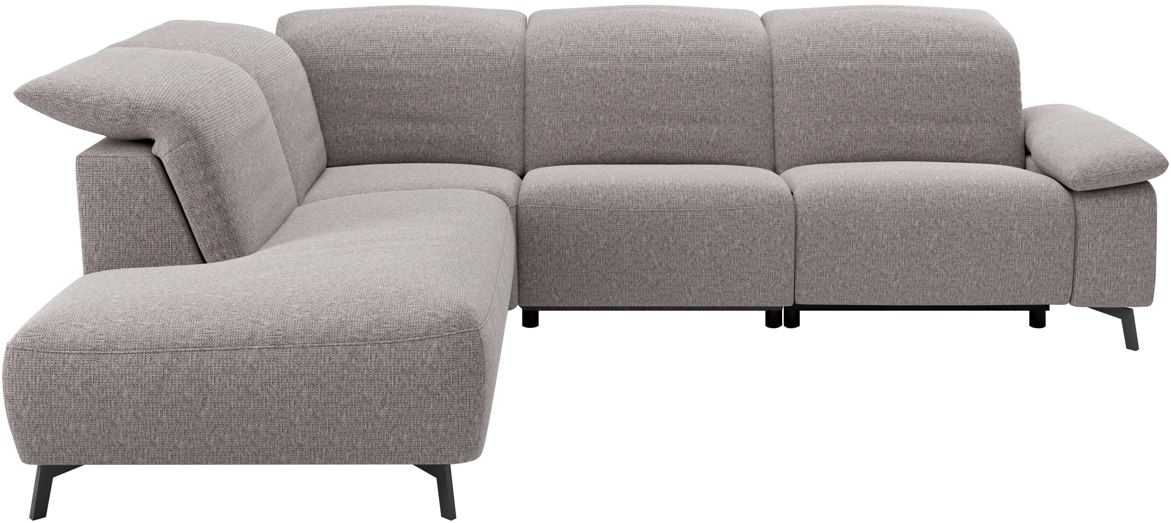 Musterring Ecksofa "MR 370, intelligenter Komfort im modernen Design" Optionale Relaxfunktion, flexible Kopfteile & klappbare Armlehnen