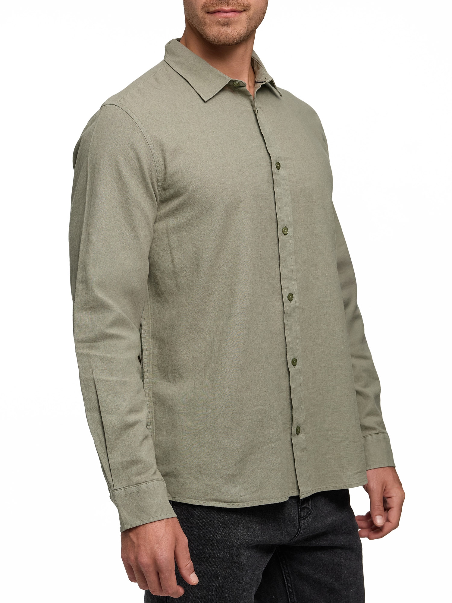 Indicode Langarmhemd »INCordyceps«