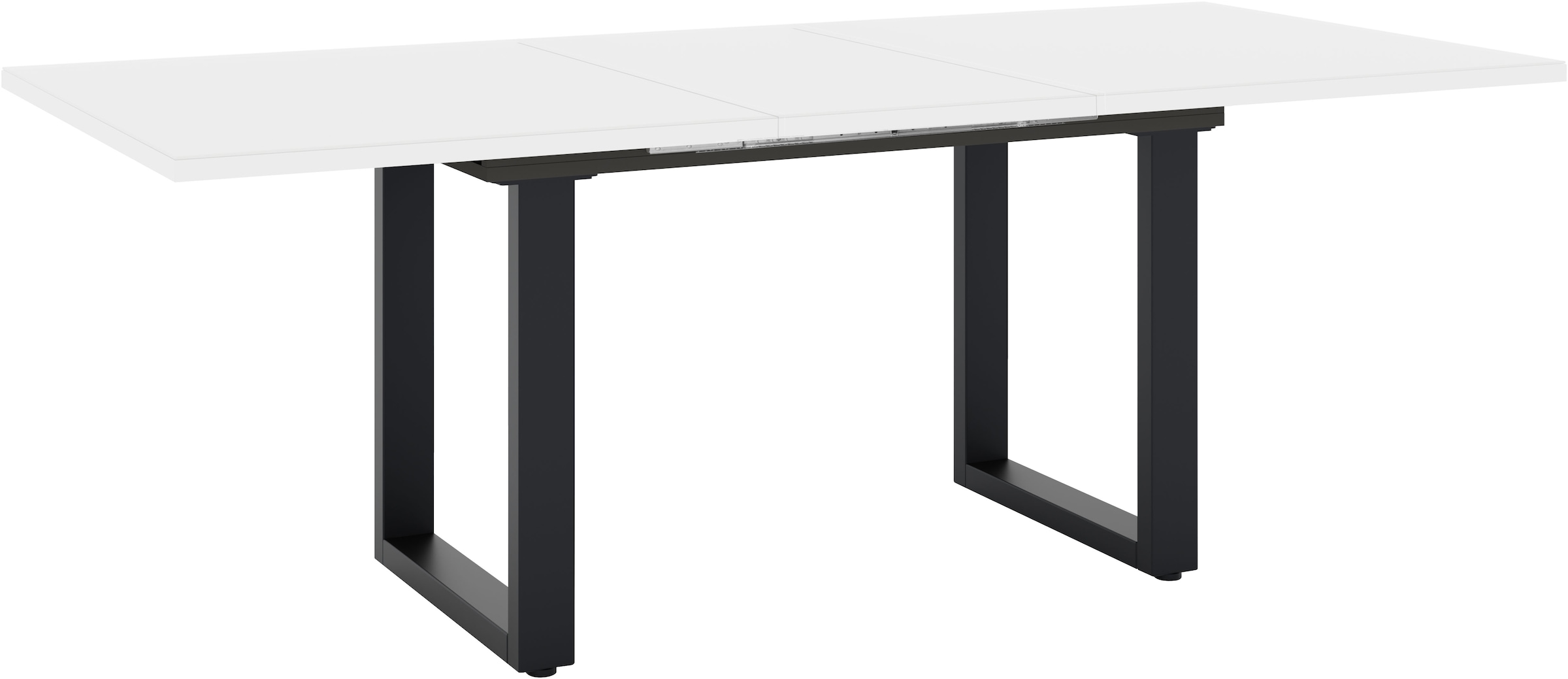 Mäusbacher Esstisch Esstisch ausziehbar auf 210 cm, eckige Tischform, Gestell U-Form