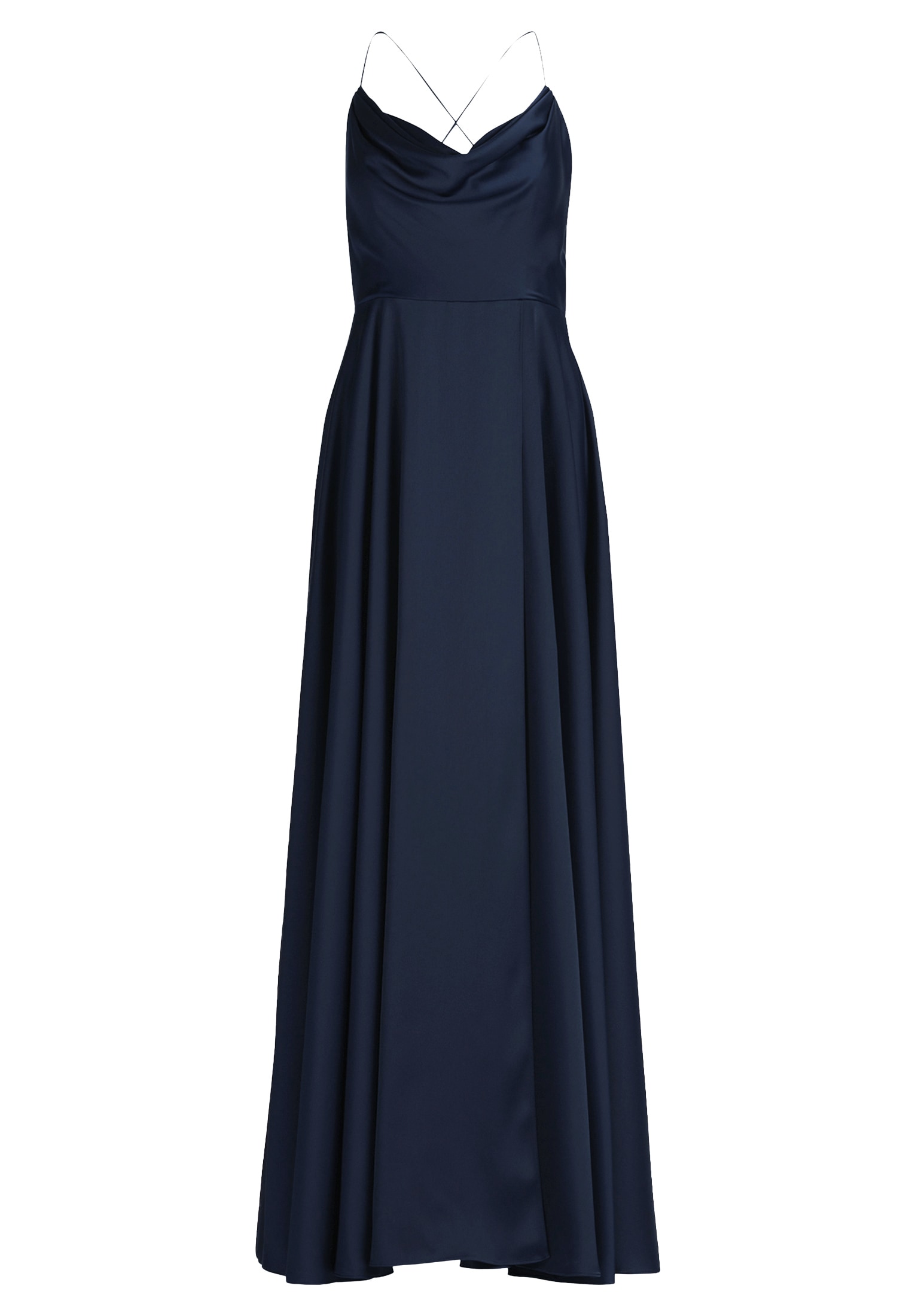 Vera Mont Abendkleid »Damen mit Wasserfallausschnitt« Ohne Tasche Material