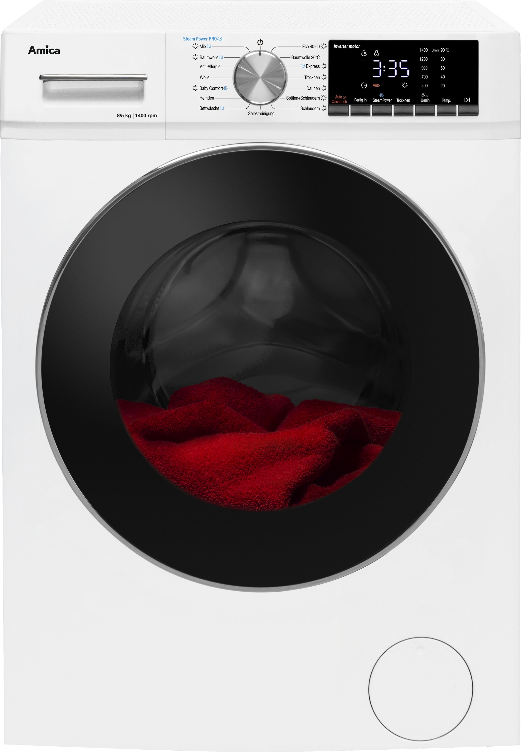 Amica Waschtrockner "WAT 404 050" 8 kg /5 kg 76 dB(A) günstig online kaufen
