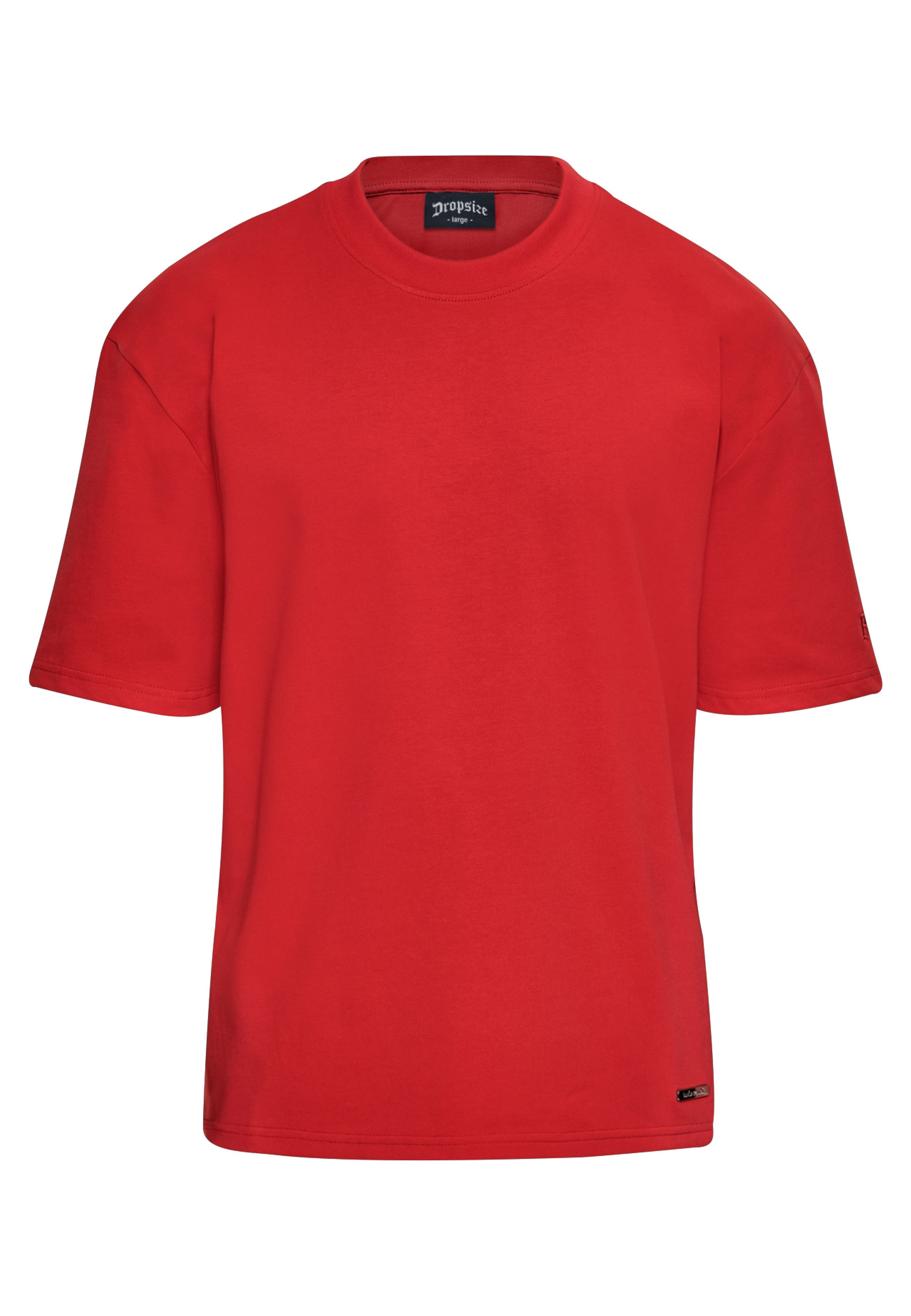 Dropsize T-Shirt "Dropsize Herren Dropsize Super Heavy Blank T-Shirt" 1 Stk.