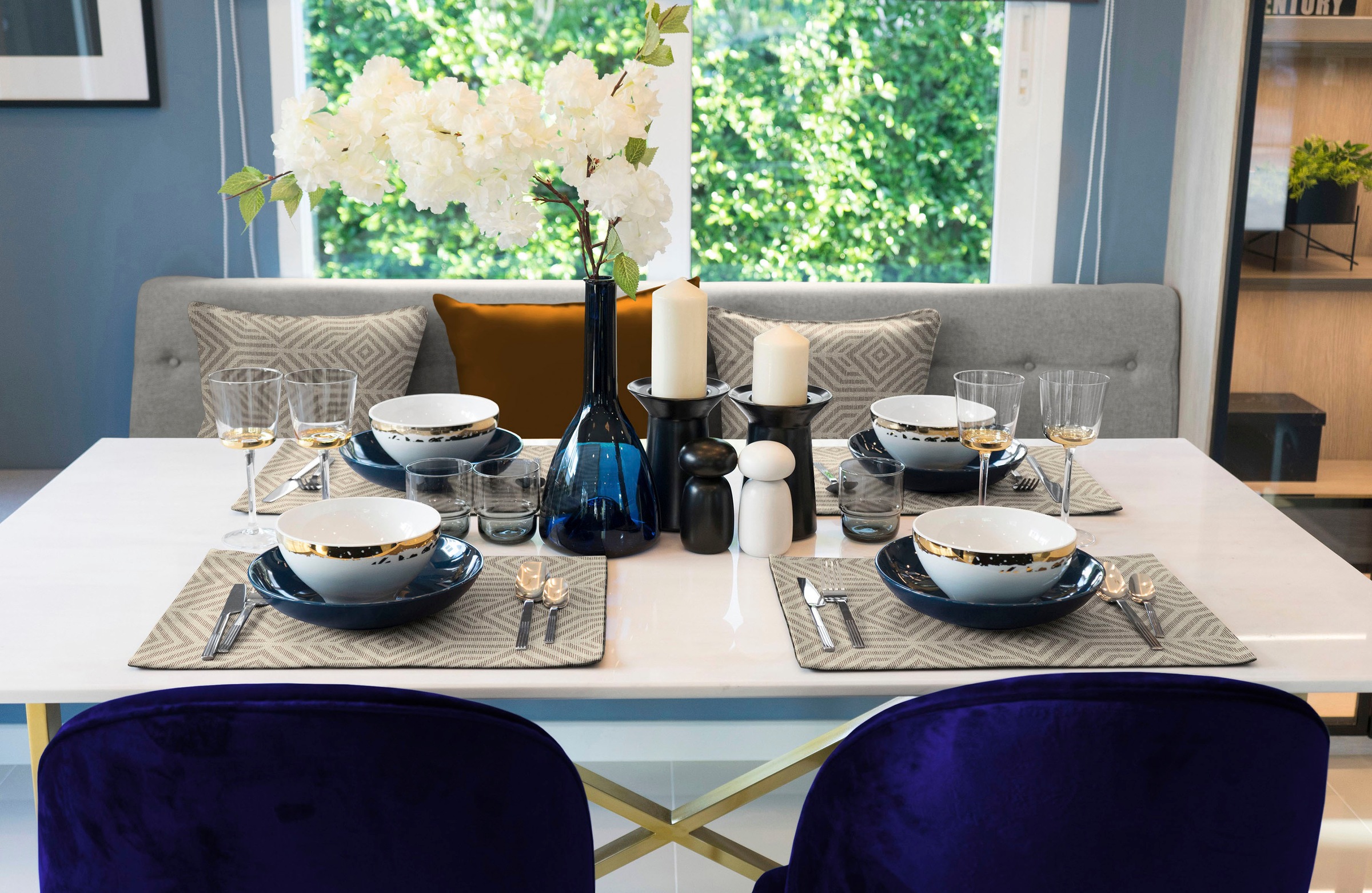 Thumbnail - Adam Dekokissen "Easy Diamond" Reißverschluss, gemustert, Wendekissenhülle ohne Füllung, 1 Stück