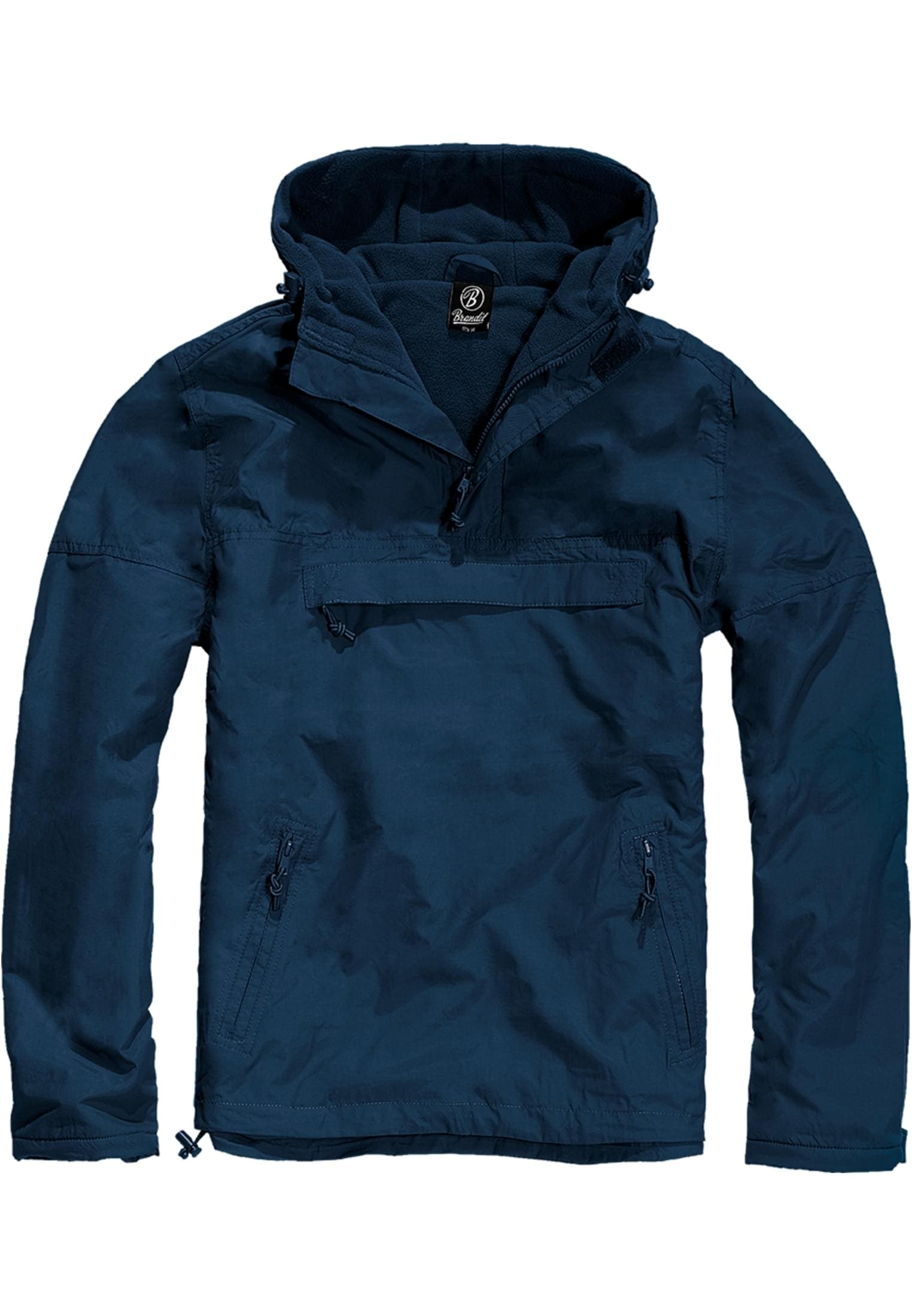Brandit Anorak »Brandit Herren Fleece Pull Over Windbreaker«, (1 St.), mit Kapuze