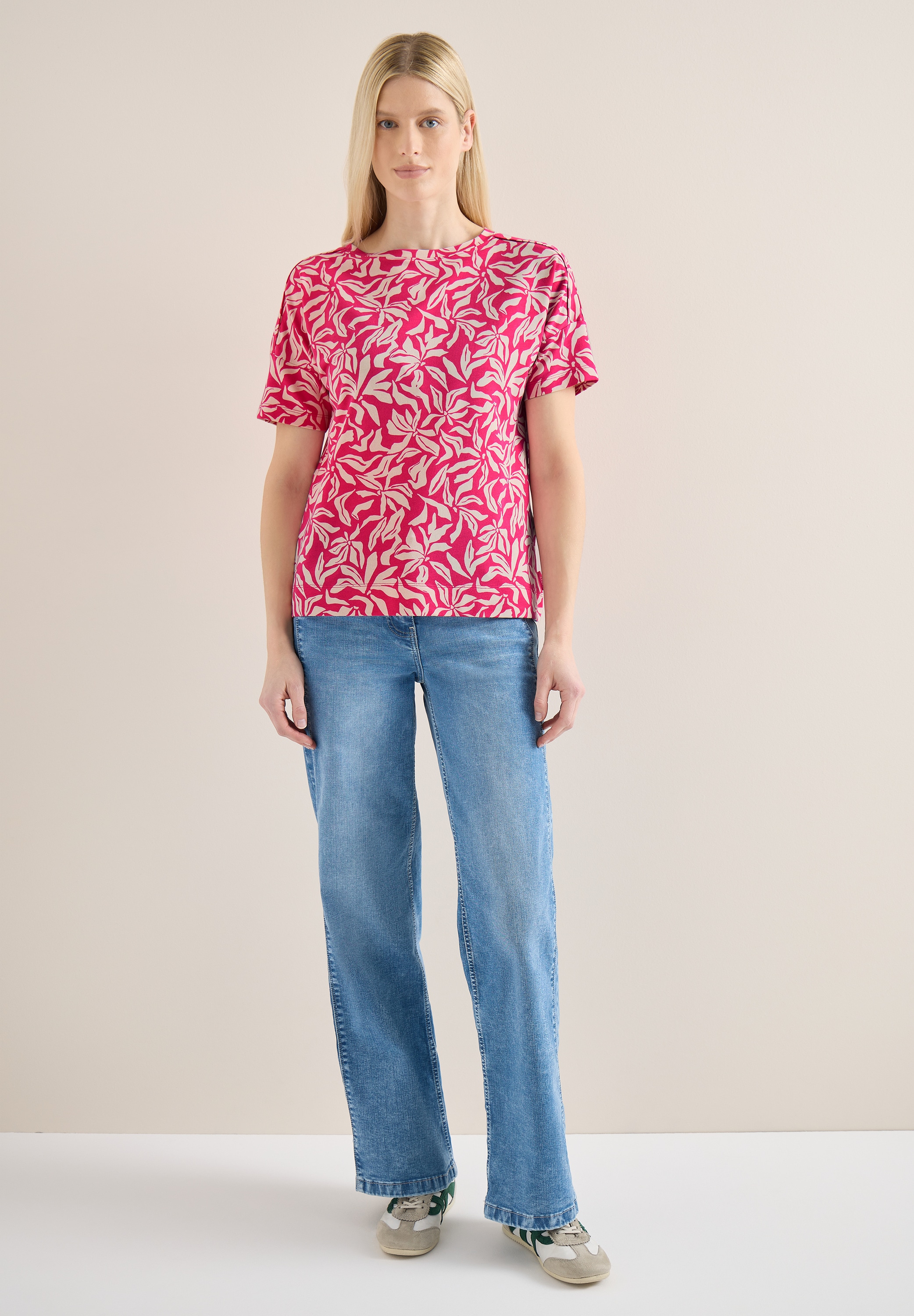 Cecil Print-Shirt mit Blumenmuster