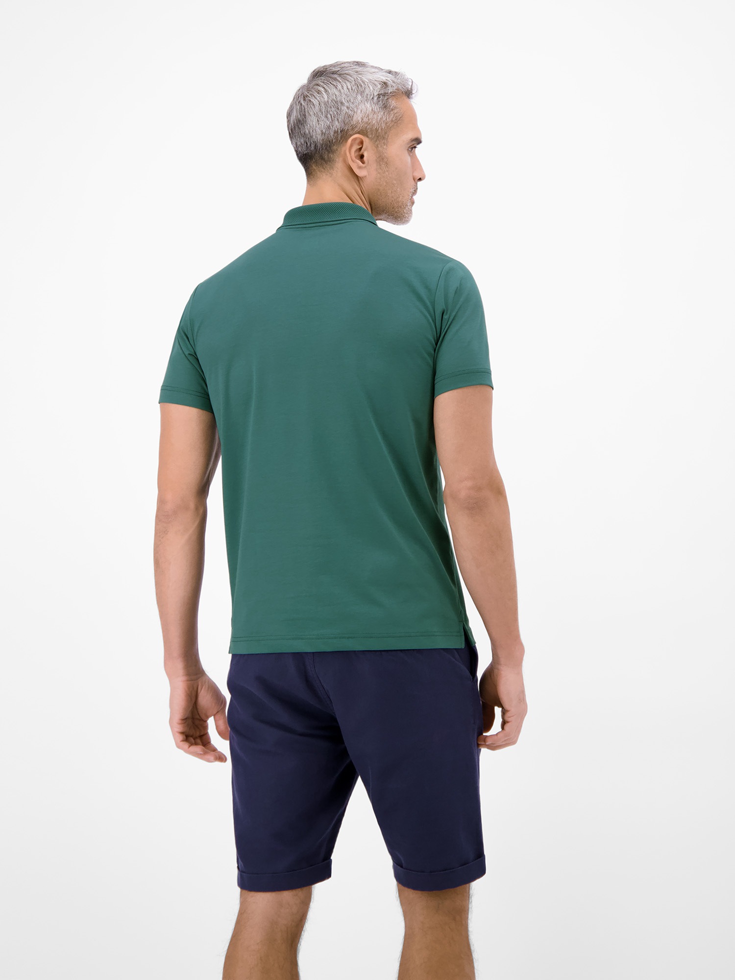 LERROS Poloshirt "Cool & Dry Poloshirt, unifarben mit Flachstrickkragen" günstig online kaufen