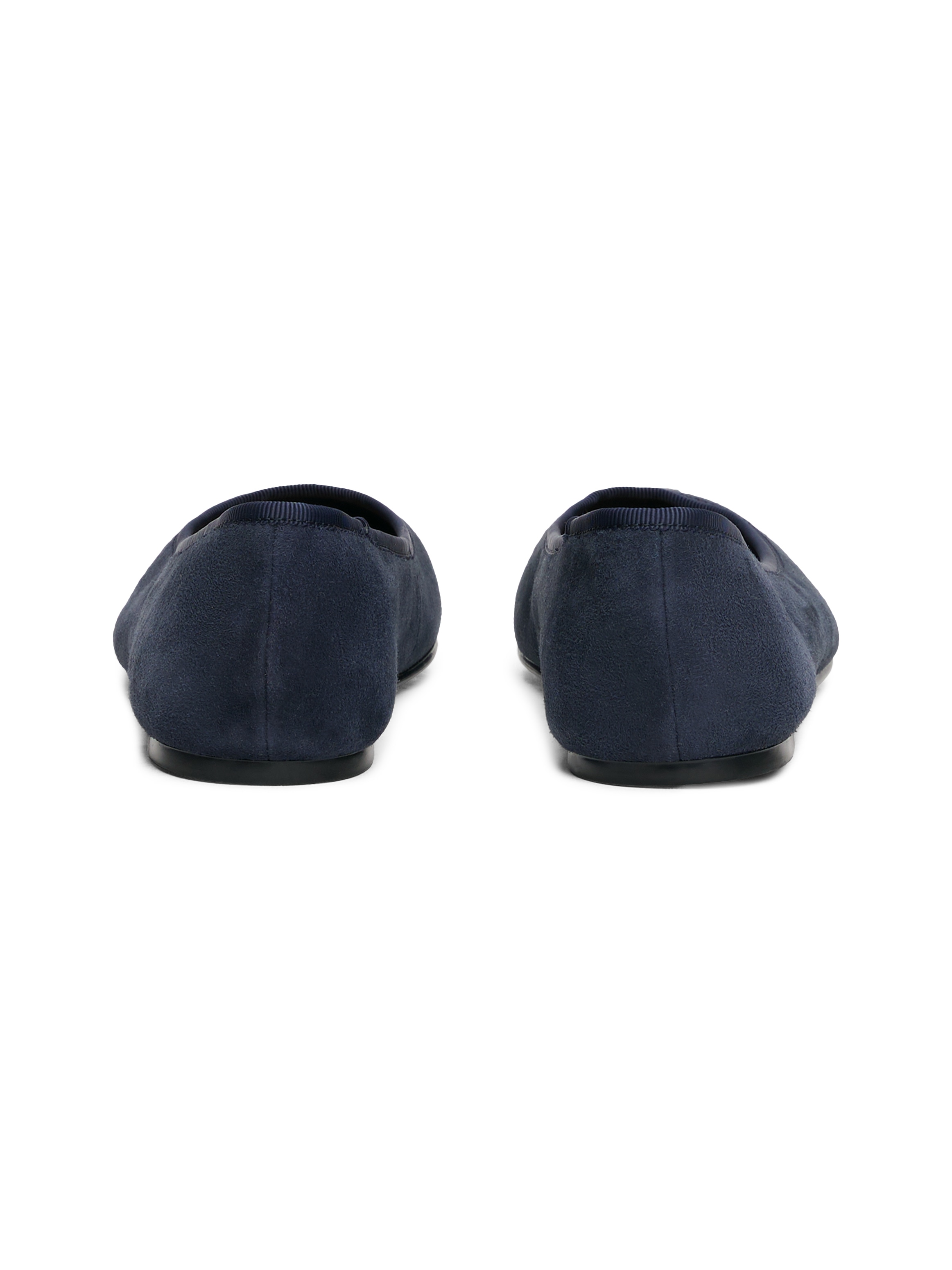 Tommy Hilfiger Ballerina »TH HARDWARE SUEDE BALLERINA«, Flats, Businessschuh, Bequemschuh, Schlupfschuh mit TH-Logo