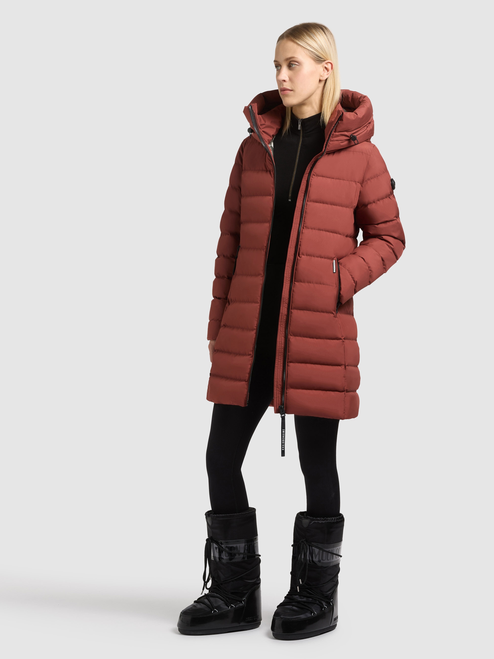 khujo Steppjacke »NEKAR«, mit Kapuze