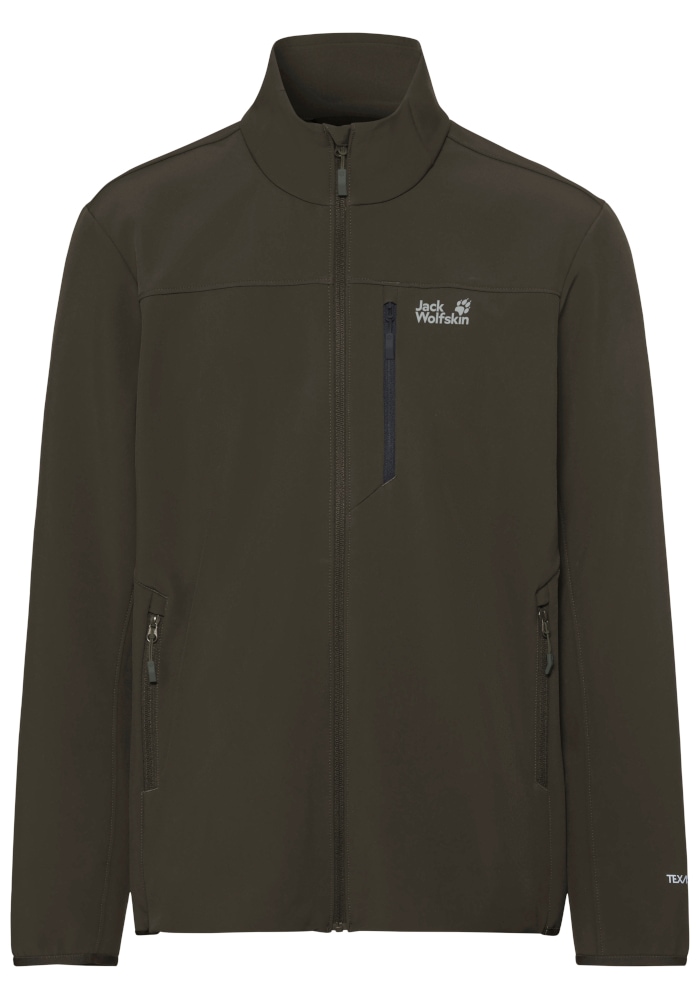 Jack Wolfskin Outdoorjacke »WILD WINDS JKT M« mit flexiblem Obermaterial aus Polyester und Elasthan