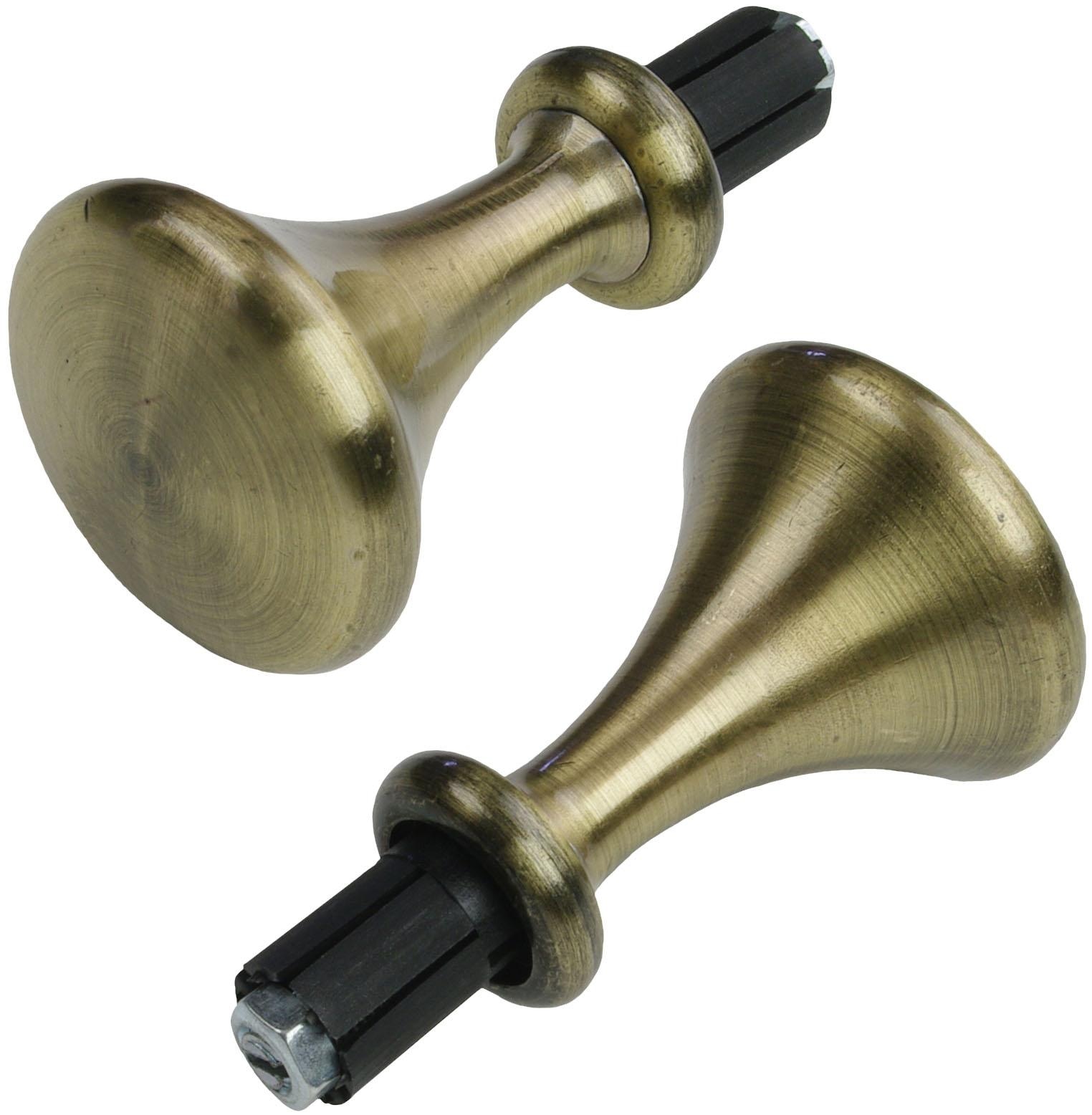 Liedeco Gardinenstange »Esp Kegel«, 2 läufig-läufig, Fixmaß, 2-läufig im Fixmaß Ø 16 mm