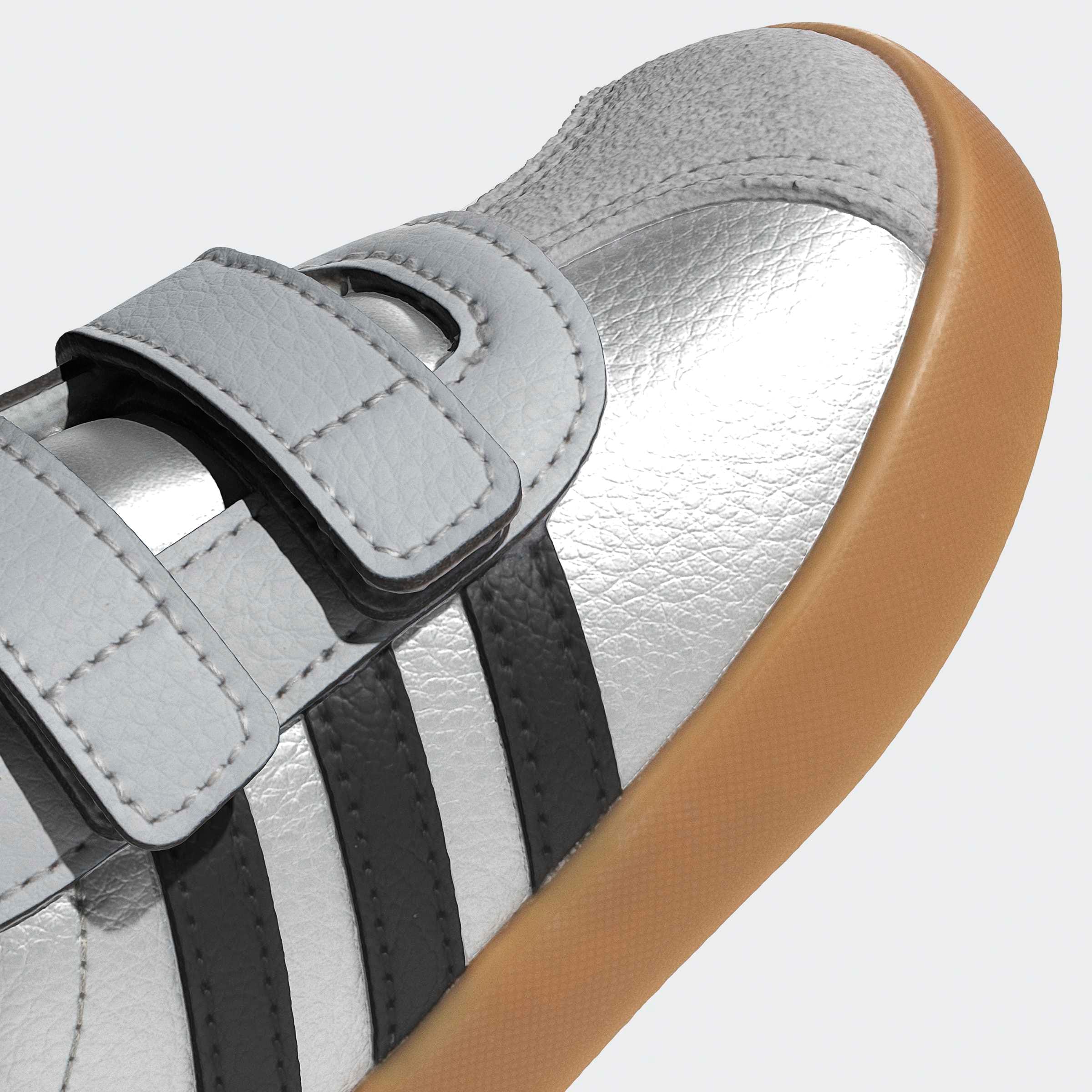 adidas Sportswear Klettschuh »VL COURT 3.0 KIDS«  inspiriert vom Design des adidas samba, für Kinder