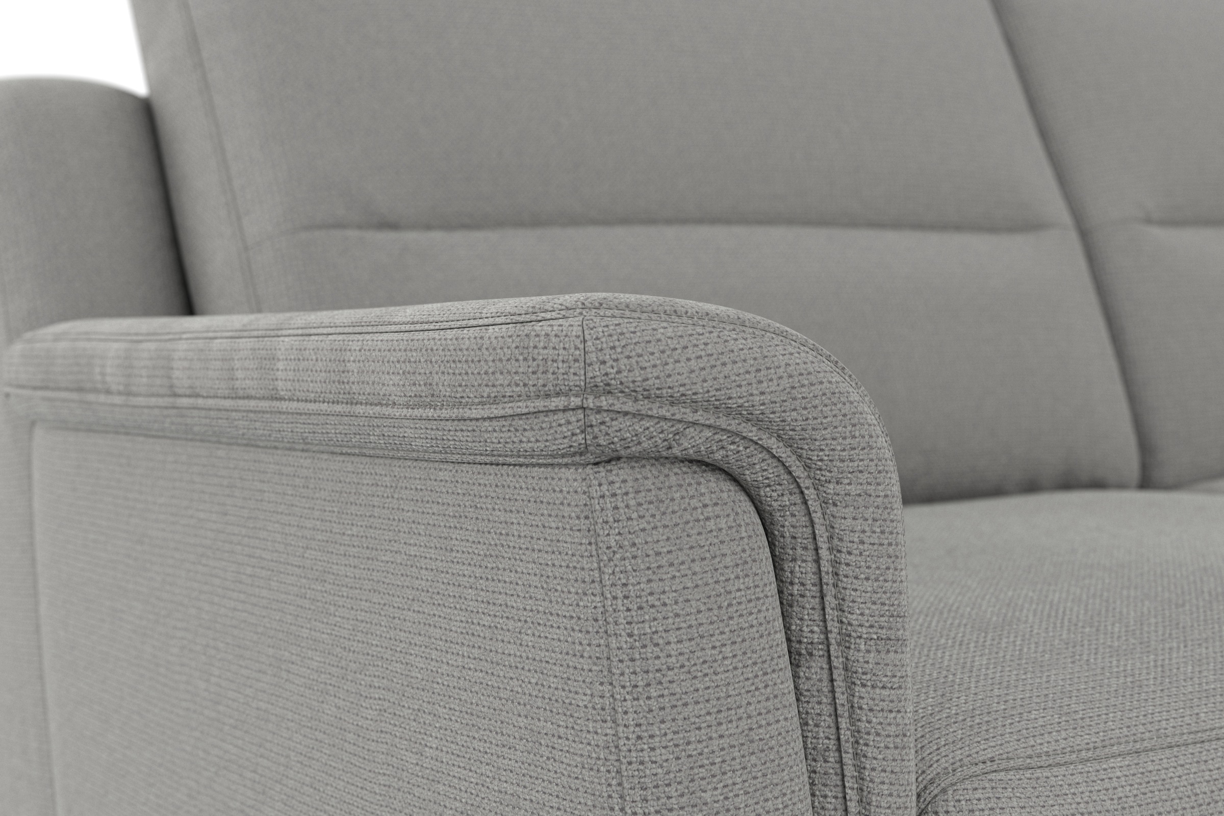 sit&more Ecksofa »Farö L-Form«, inklusive Federkern, wahlweise mit Bettfunktion und Bettkasten