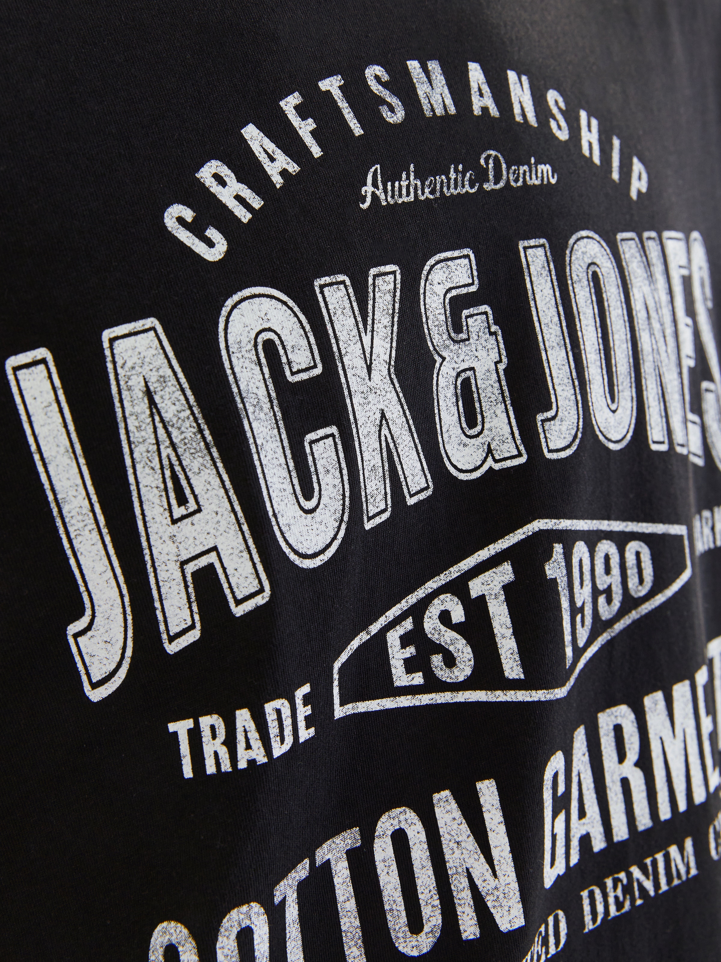 Jack & Jones Rundhalsshirt »JJJEANS TEE SS O-NECK«