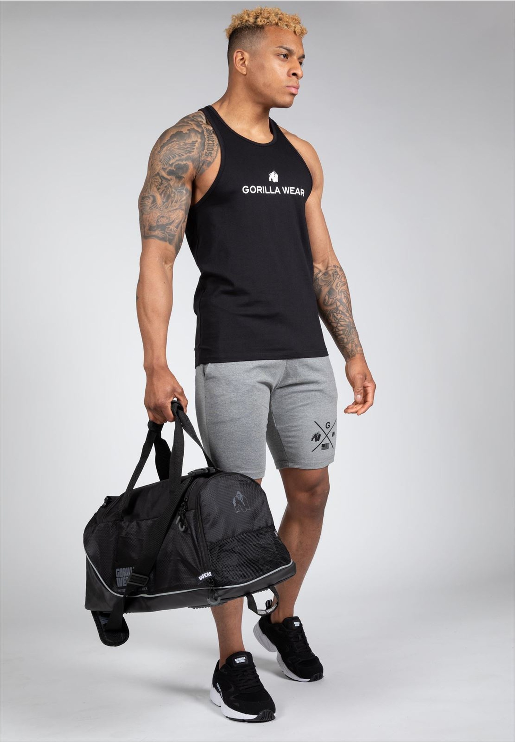 Gorilla Wear Muskelshirt, aus dehnbarem Material
