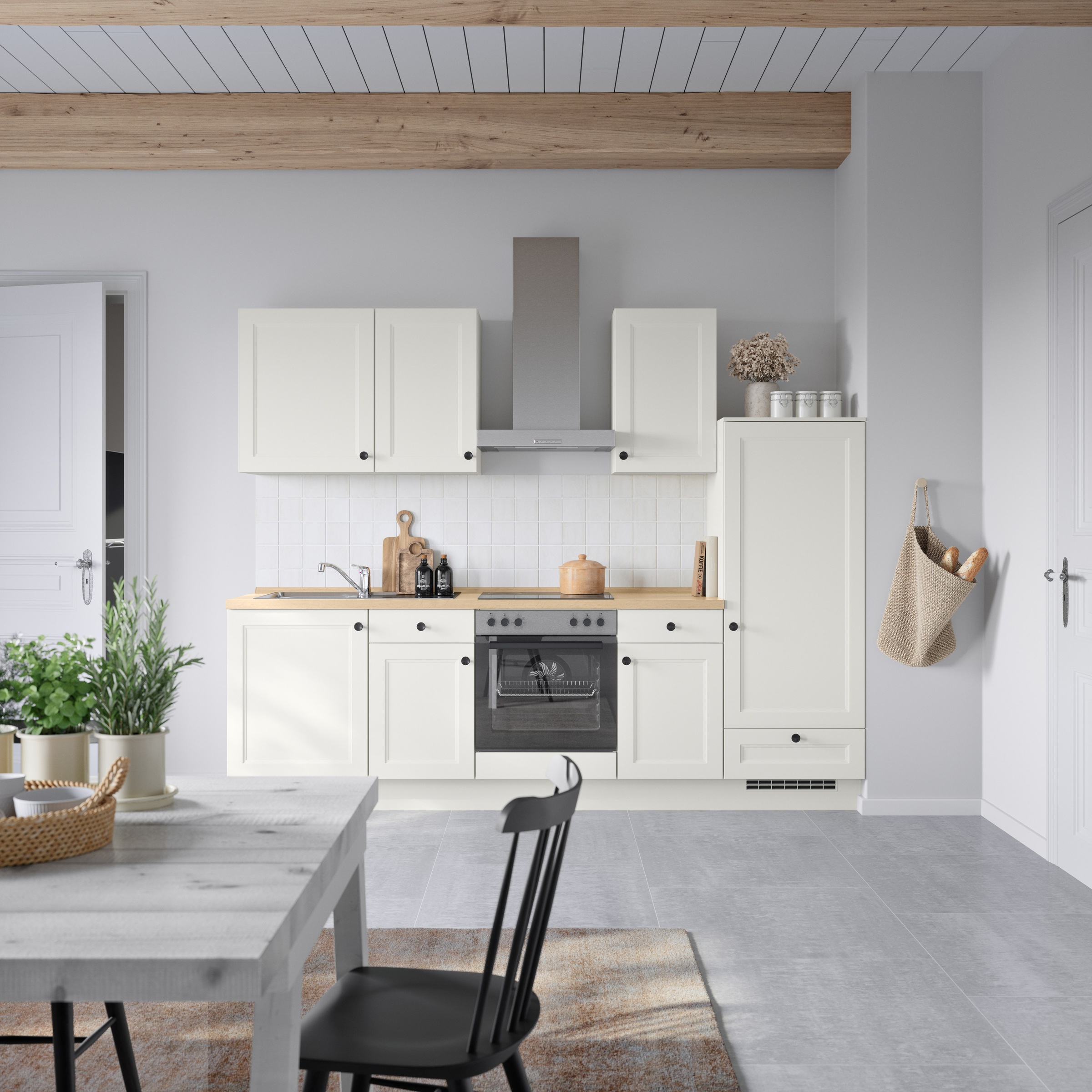 nobilia® Küchenzeile »"Cascada I"«, vormontiert, Ausrichtung wählbar, Breite 270 cm, wahlw. mit E-Geräten