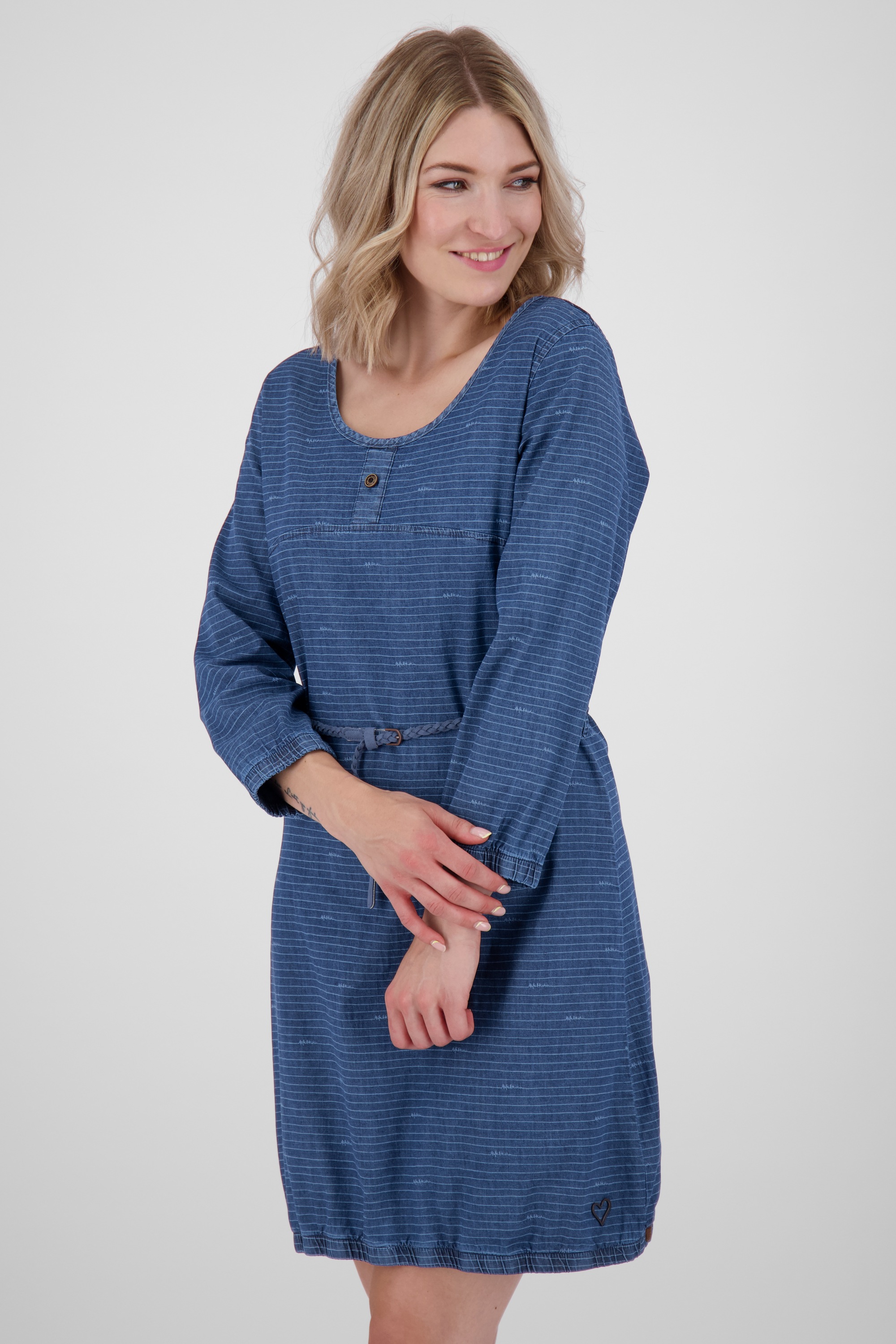 Alife & Kickin Sommerkleid "Damen DoroAK DNM B" günstig online kaufen