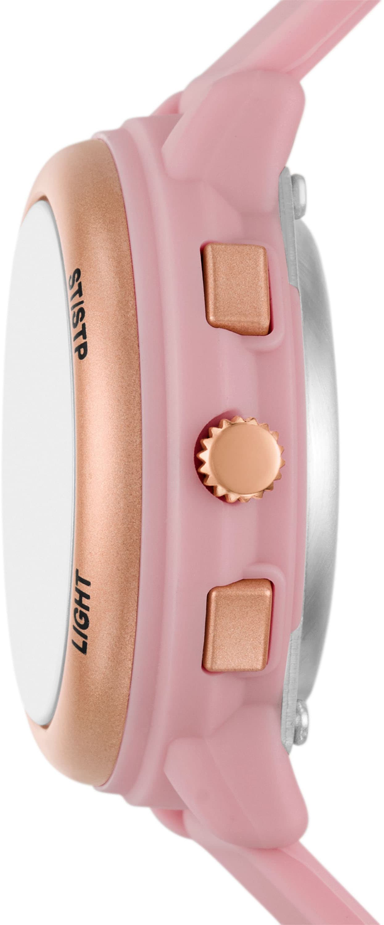 Skechers Chronograph »SALERNO«, Quarzuhr, Armbanduhr, Damenuhr, Silikonarmband, analog, digital