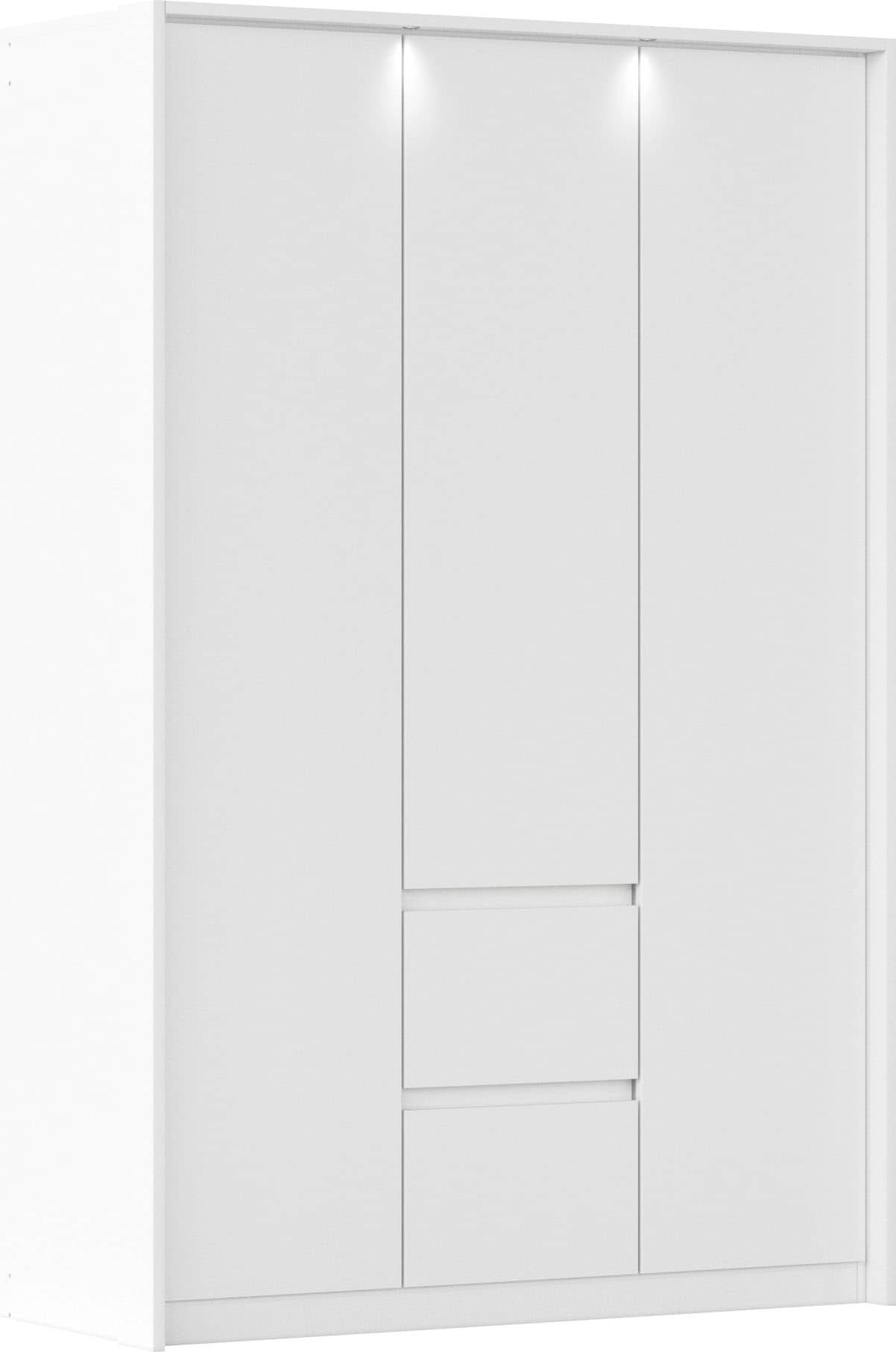 rauch Drehtürenschrank "Mainz mit Passepartout" optional mit Beleuchtung, Außentüren mit Push-to-Open Funktion