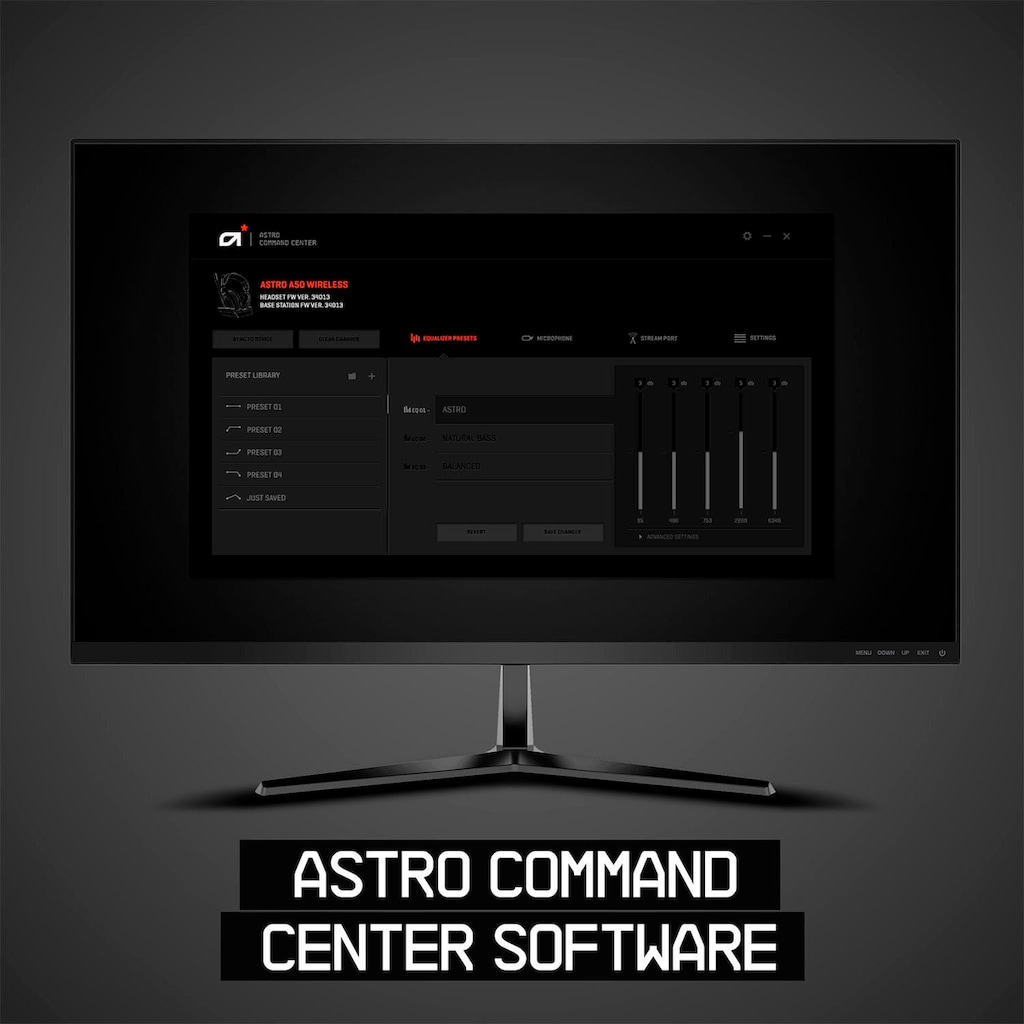 ASTRO Gaming-Headset »A50«, Rauschunterdrückung