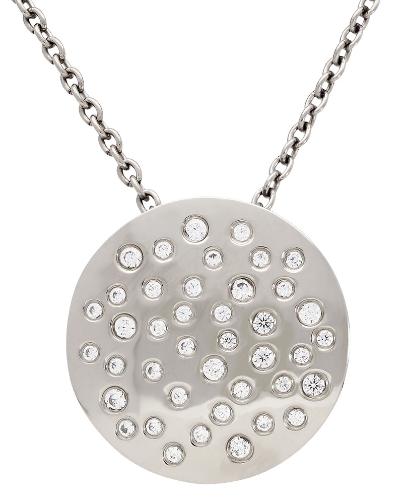 TITANIA Kette mit Anhänger »Titankette mit Anhänger« mit Zirkonia