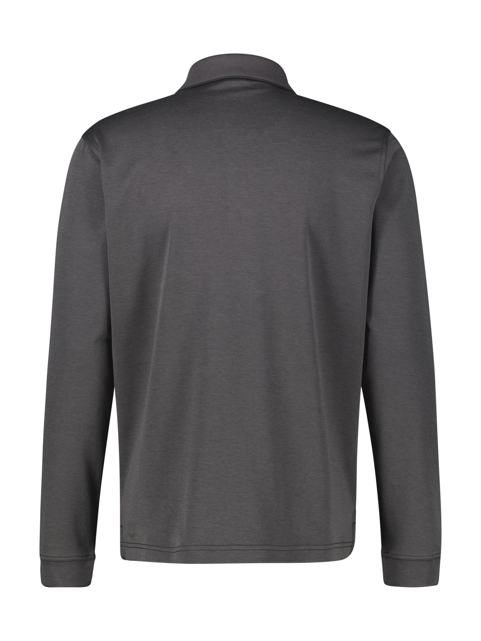 LERROS Langarm-Poloshirt, mit Logo-Stickerei