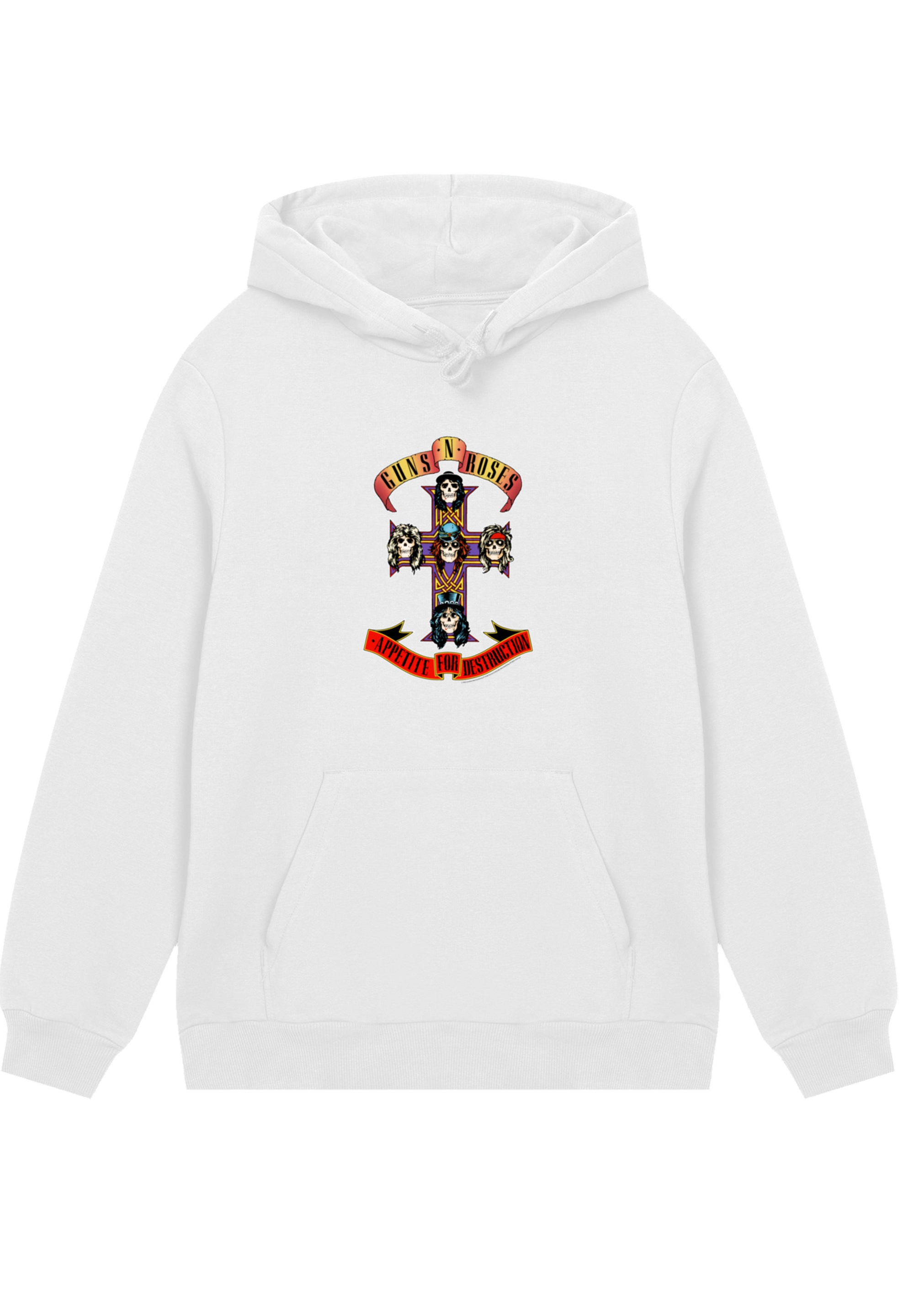 F4NT4STIC Kapuzenpullover »Guns 'n' Roses Appetite For Destruction«, Premium Qualität Streetwear