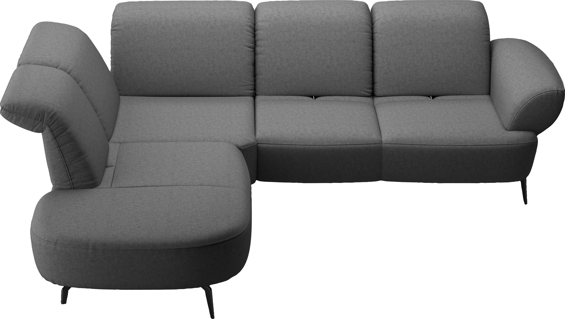 sit&more Ecksofa "Dance, L-Form, inkl. Sitztiefenverstellung", inkl. Click& günstig online kaufen