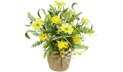 I.GE.A. Kunstblume »Arrangement Tulpen/Blüten«, Vase aus Keramik bestellen  | BAUR