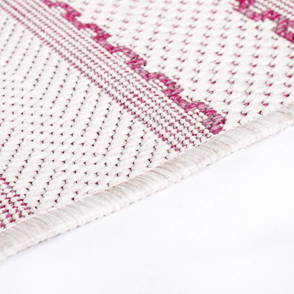 Carpet City Outdoorteppich »Outdoor 720«, rechteckig, 5 mm Höhe, In- und Outdoor geeignet, Geo-Muster, Wohnzimmer, Balkon, Terrasse