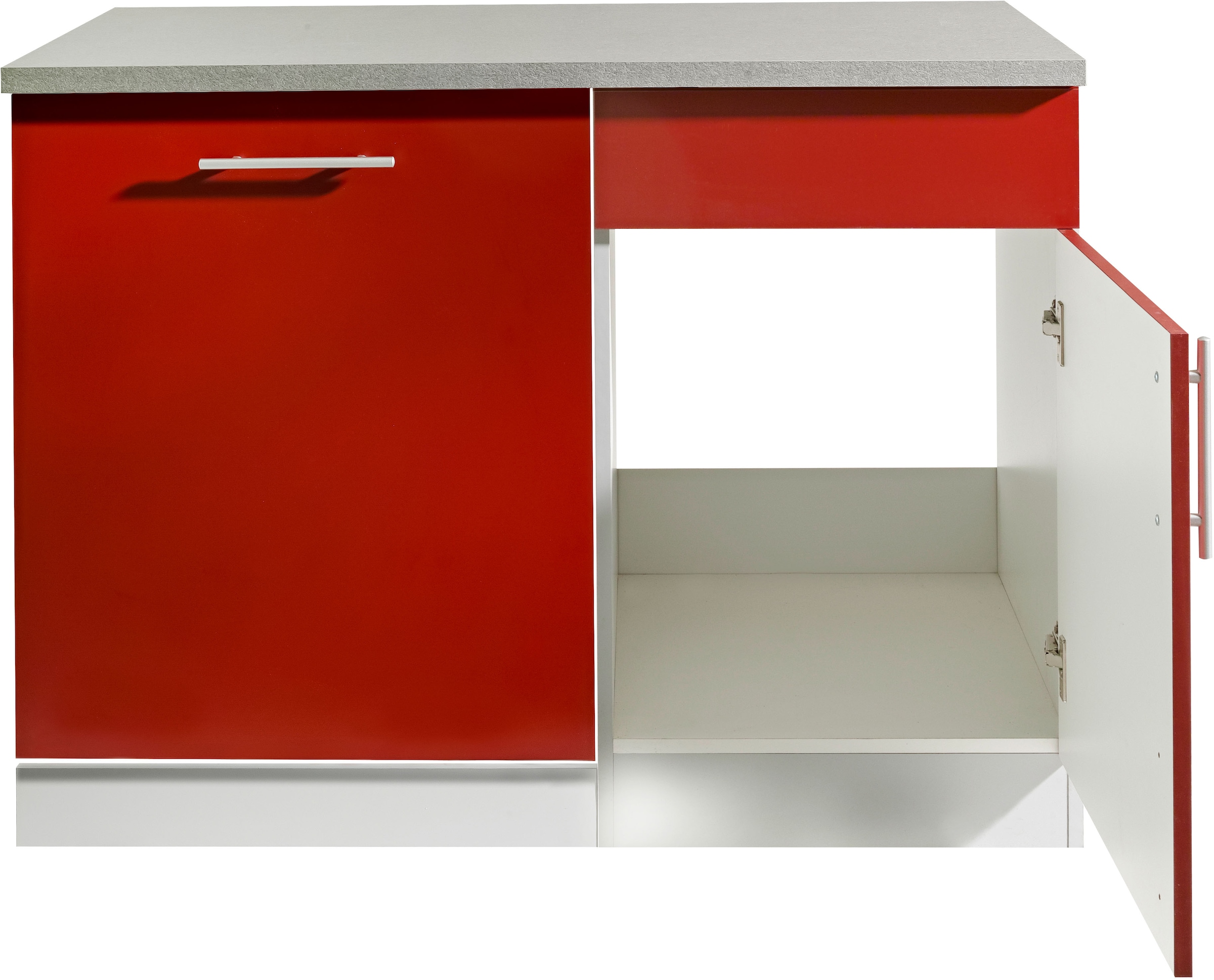 wiho Küchen Spülenschrank »Kiel«, 110 cm breit, inkl. Tür/Griff/Sockel für Geschirrspüler