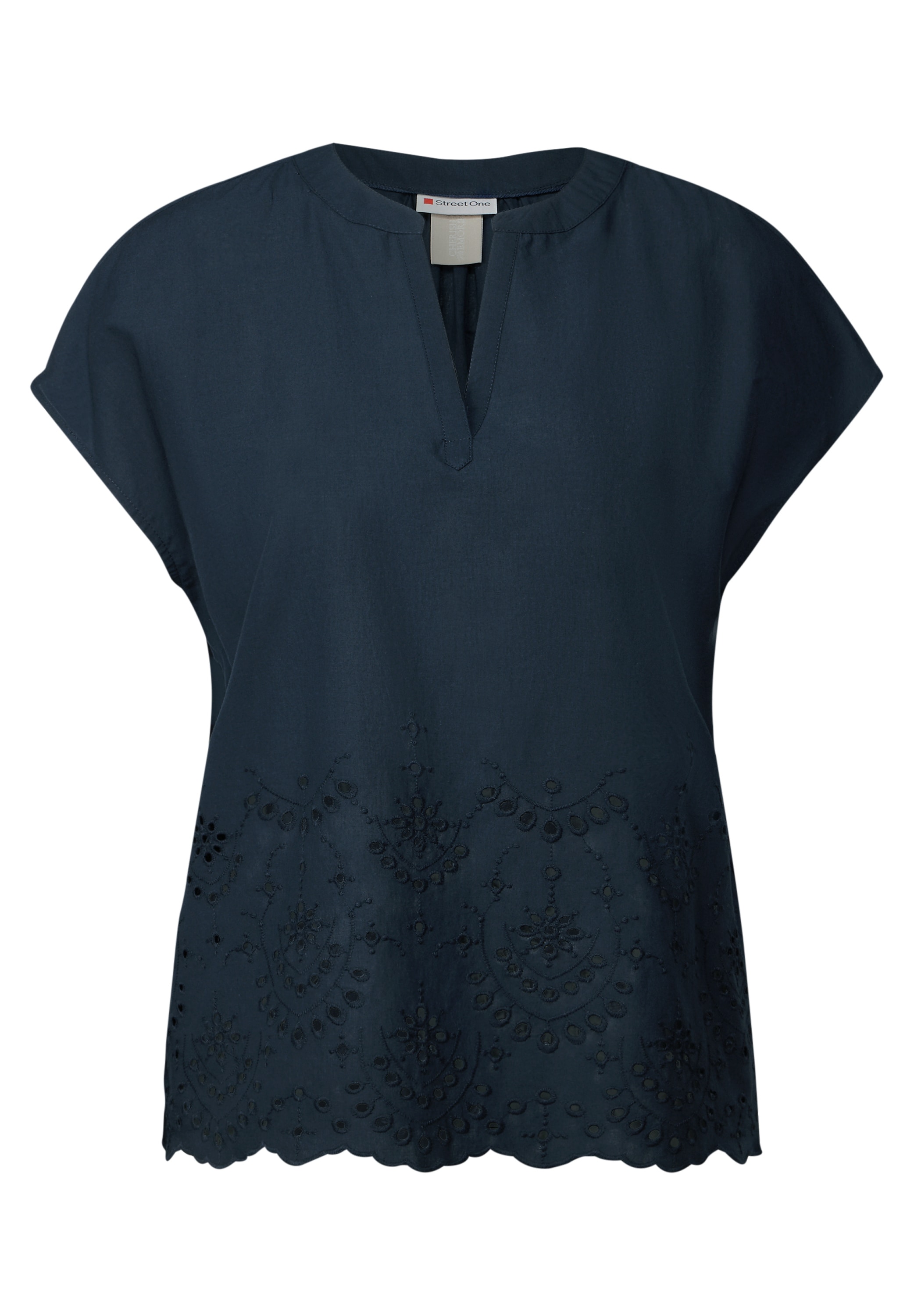 STREET ONE Shirtbluse, aus reiner Baumwolle