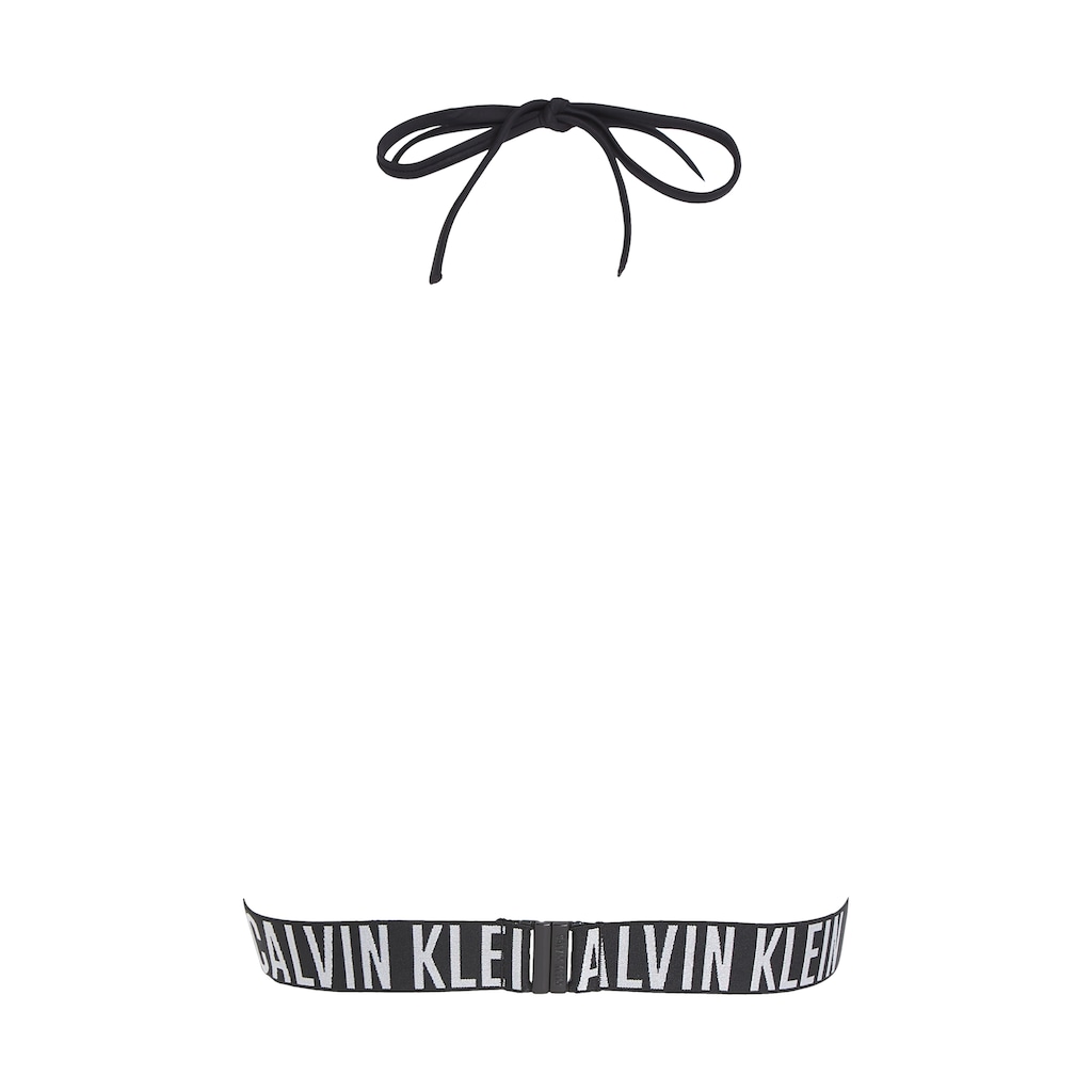 Calvin Klein Swimwear Triangel-Bikini-Top »Classic«, mit Schriftzug