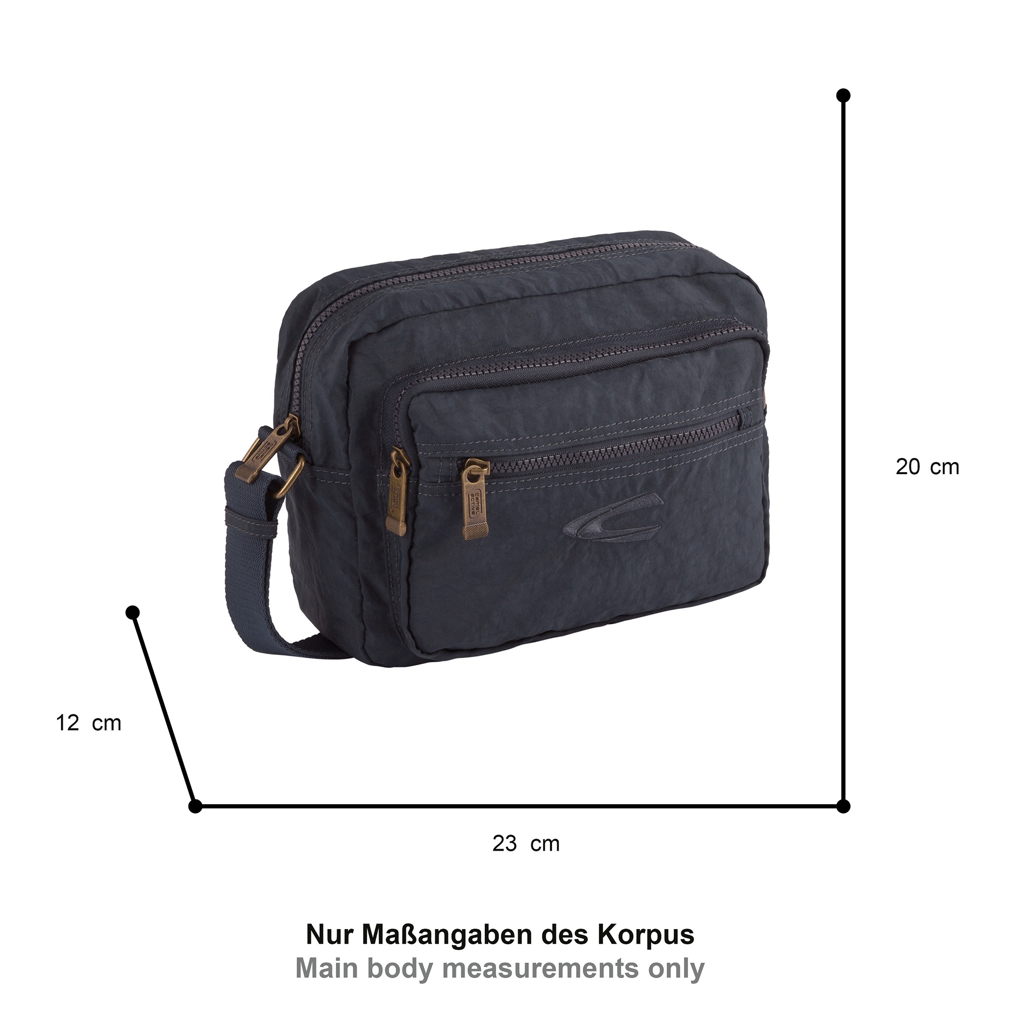 camel active Umhängetasche "Journey" aus leichtem robusten Nylon, funktiona günstig online kaufen