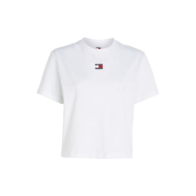 Tommy Jeans T-Shirt »TJW BXY BADGE TEE EXT«, mit Logostickerei online  bestellen | BAUR