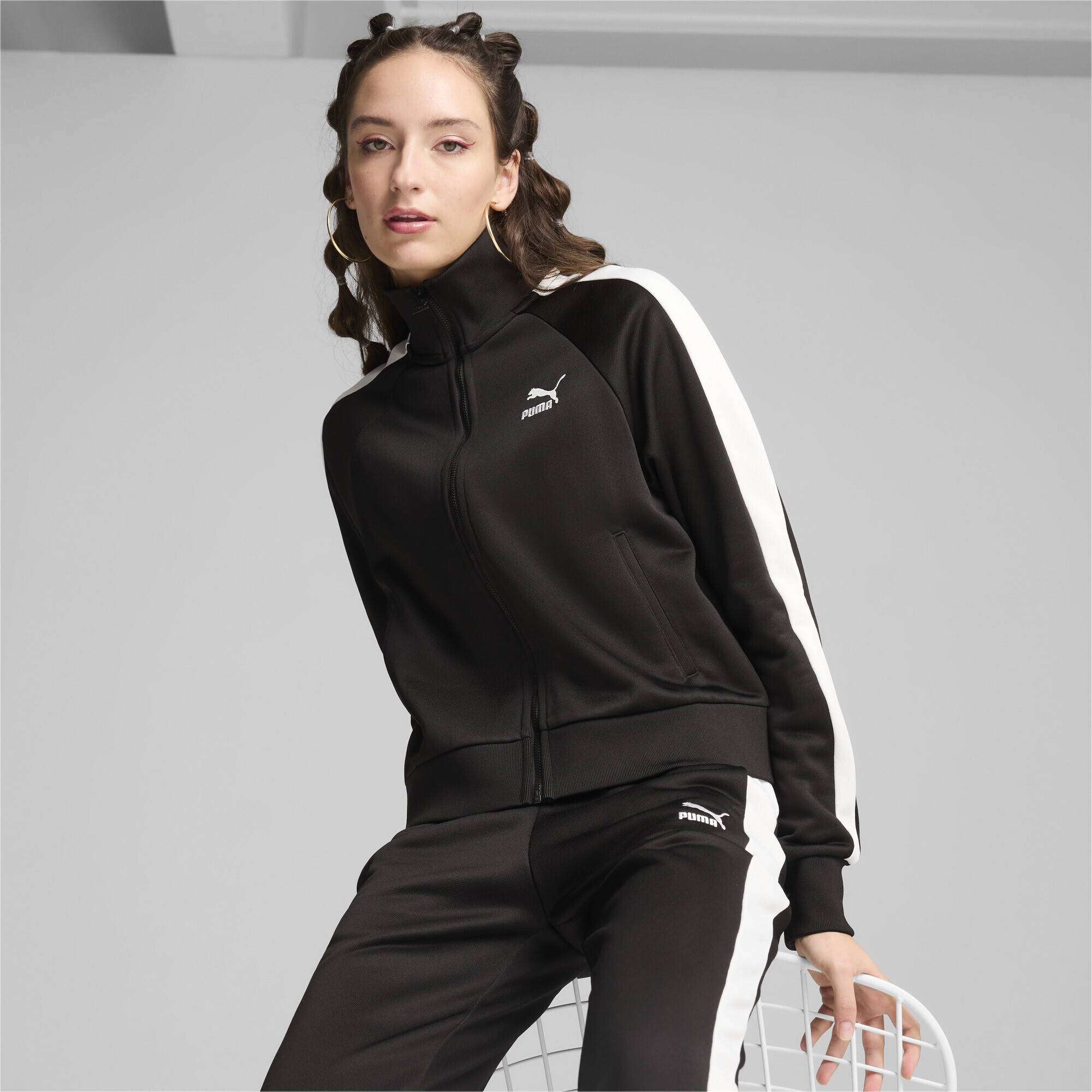 PUMA Trainingsjacke »ICONIC T7 Trainingsjacke Damen«