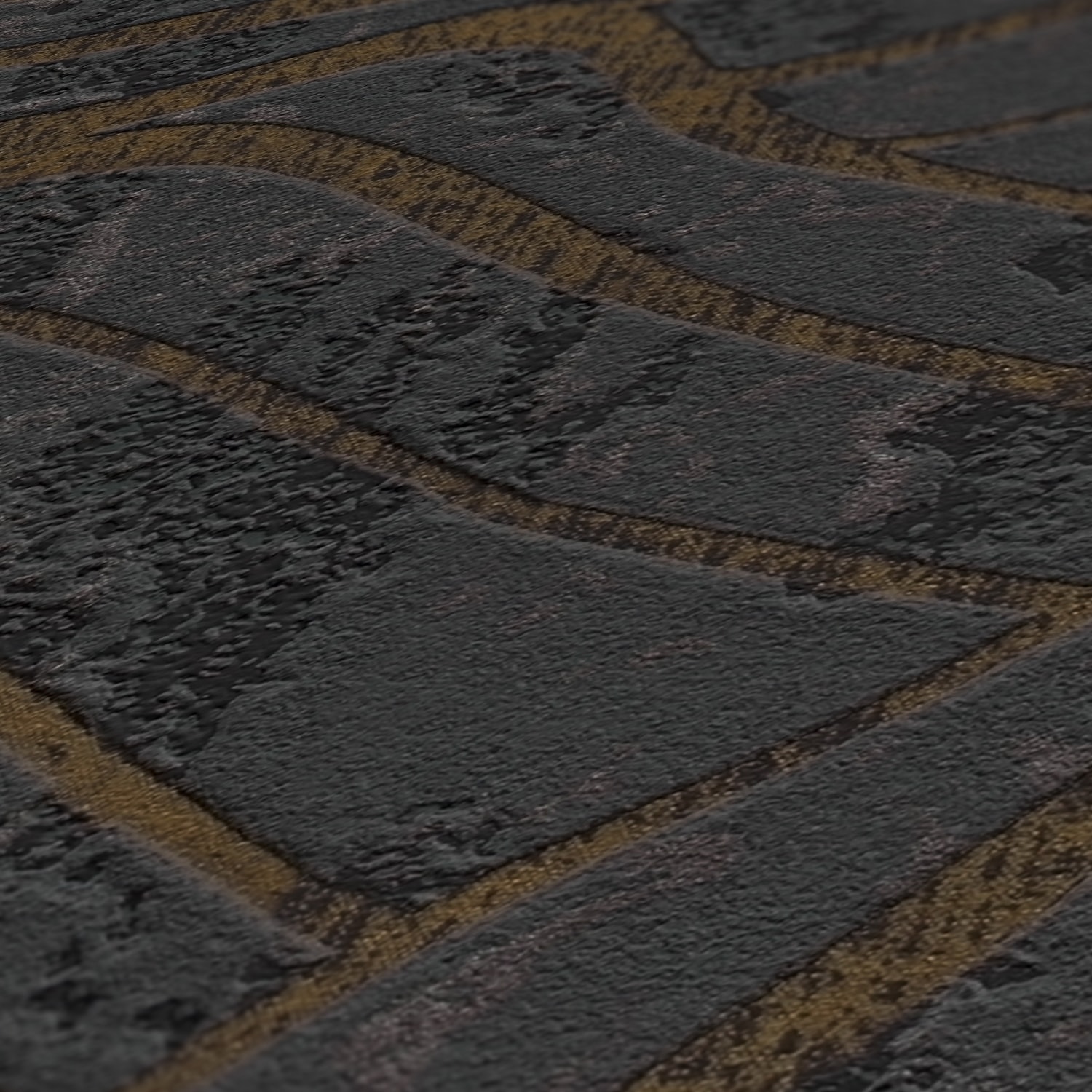 A.S. Création Vliestapete »Jade 2 3D-Tapete Mustertapete Metallic-Effekt 3D«, leicht glänzend, Vliestapete Grafik für Schlafzimmer Küche Wohnzimmer 3D Design modern