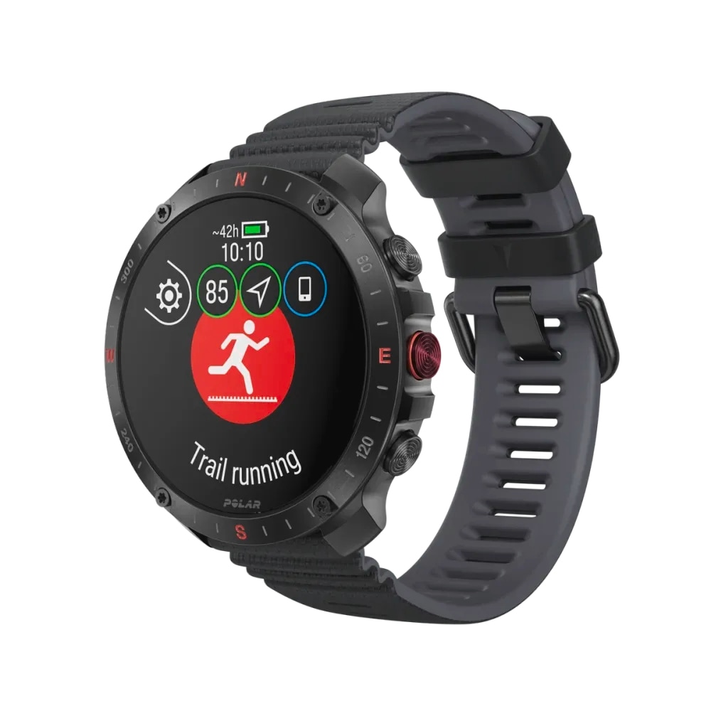 Polar Smartwatch »GRIT X2 PRO«, (3,53 cm / 1,39 Zoll), 32 GB, Inklusive Polar H10 Herzfrequenz-Sensor)