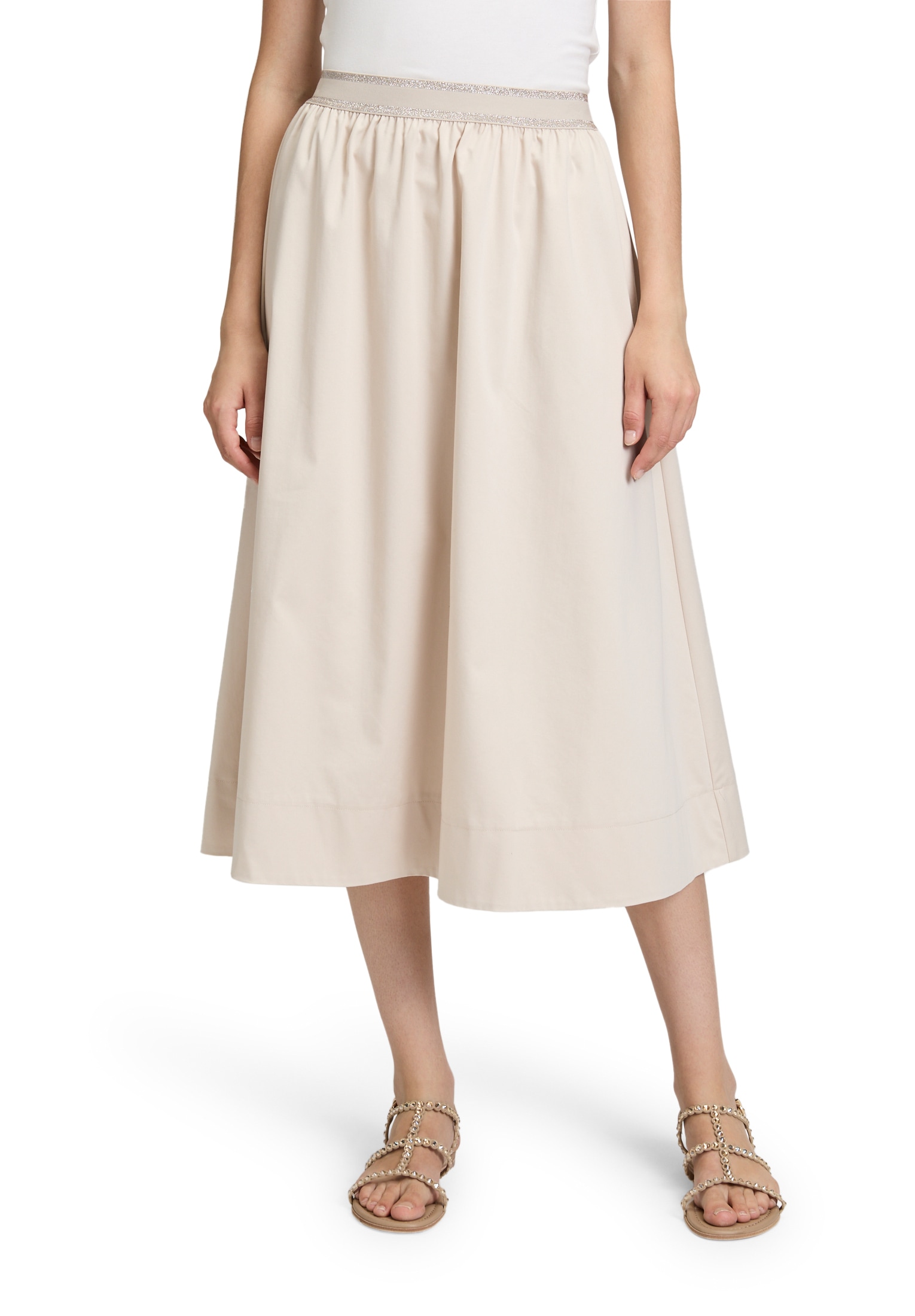 Betty&Co Midirock "Damen mit elastischem Bund" günstig online kaufen