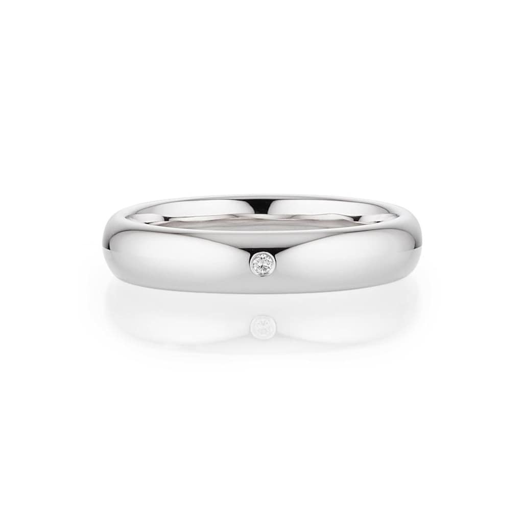 Bruno Banani Trauring »Schmuck Geschenk, Ehering Hochzeit Damenring Herrenring«, wahlweise mit oder ohne Brillant, Made in Germany