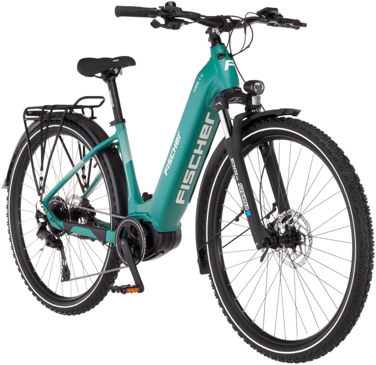 FISCHER Fahrrad E-Bike, 10 Gang, Shimano, CUES, (mit Akku-Ladegerät-mit Werkzeug)
