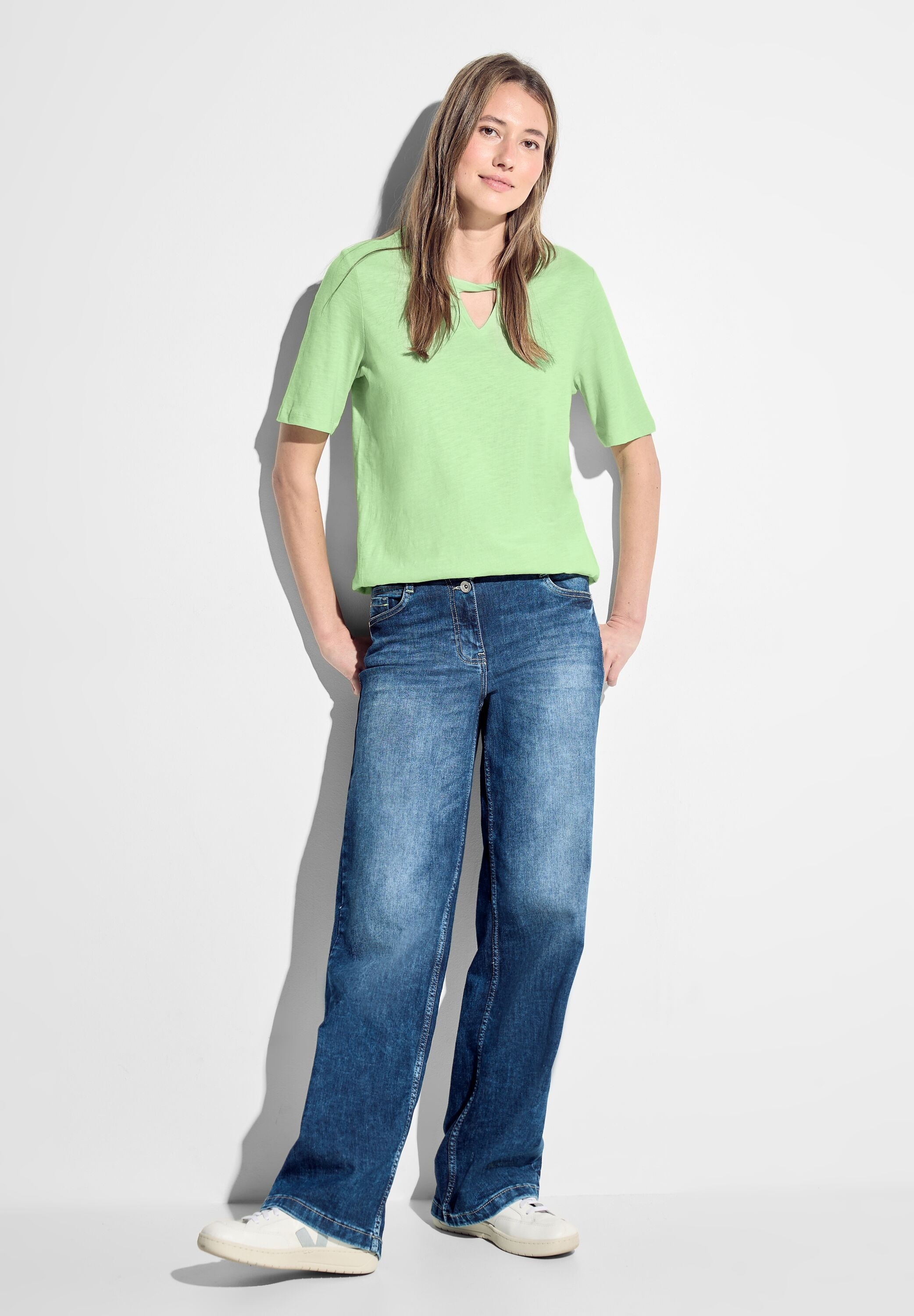 Cecil Tunikashirt, aus reiner Baumwolle