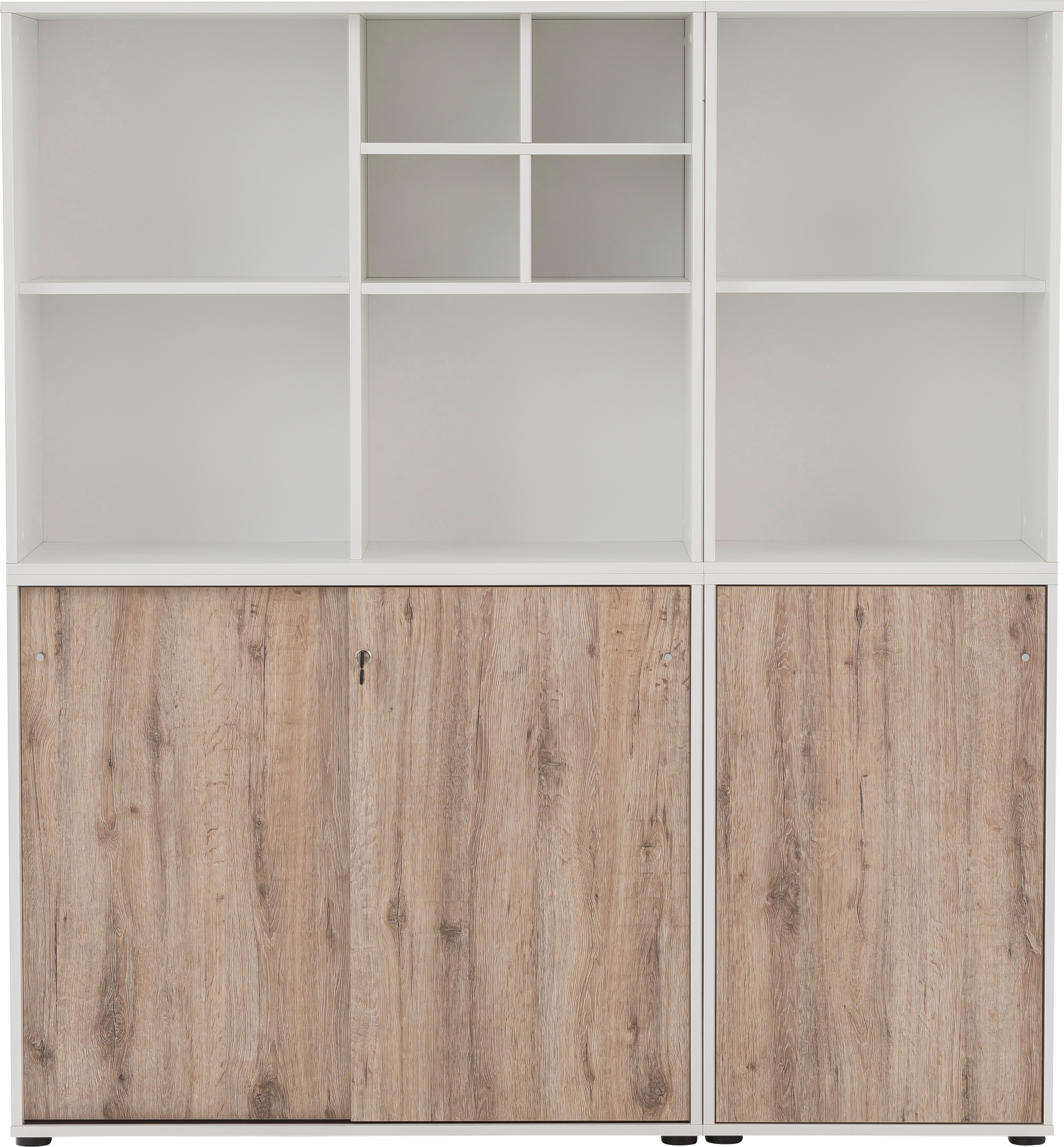 Schildmeyer Aktenschrank "Serie 400, Büromöbel-Set-5-tlg., Made in Germany" Solide Verarbeitung - Dieses Produkt ist in Deutschland gefertigt