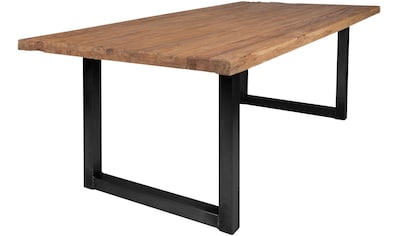 SIT Esstisch »Tops&Tables«, mit rustikaler Tischplatte aus recyceltem Altholz Teak kaufen