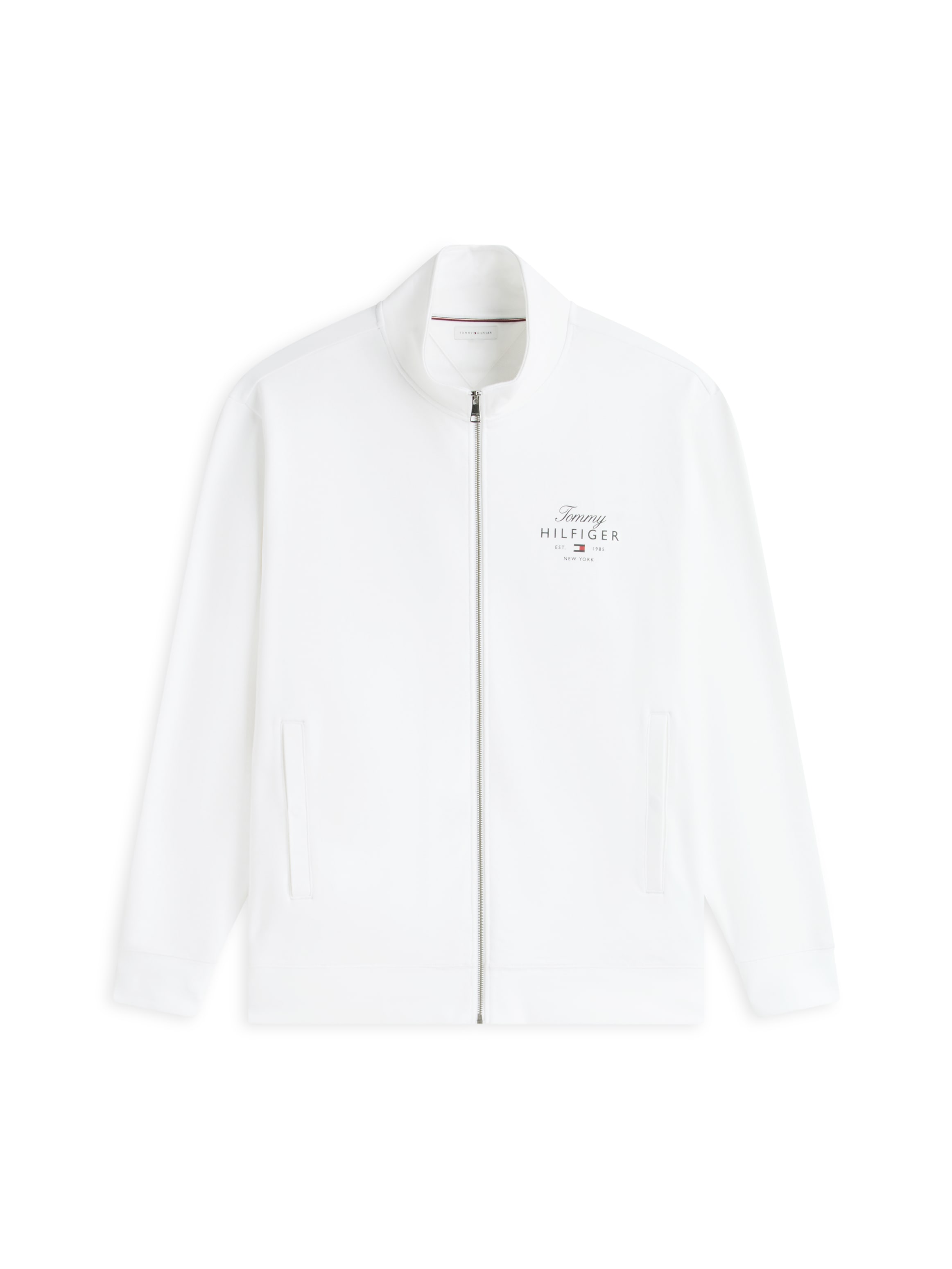 Tommy Hilfiger Big & Tall Sweatjacke »BT-SCRIPT STACK STAND COLLAR« Große Größen